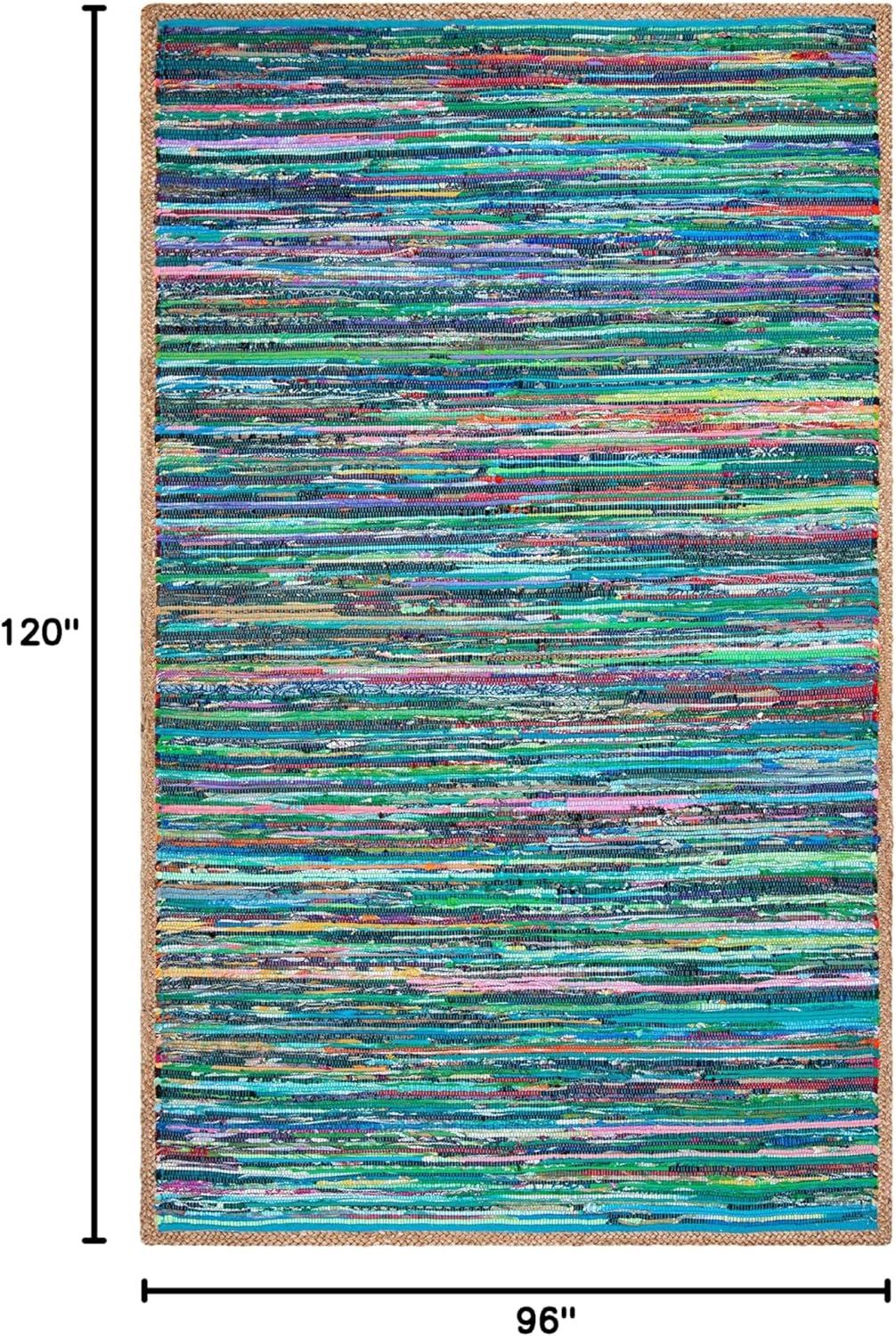 Montauk MTK960 Hand Woven Area Rug - Green/Natural - 8'x10' - Safavieh.