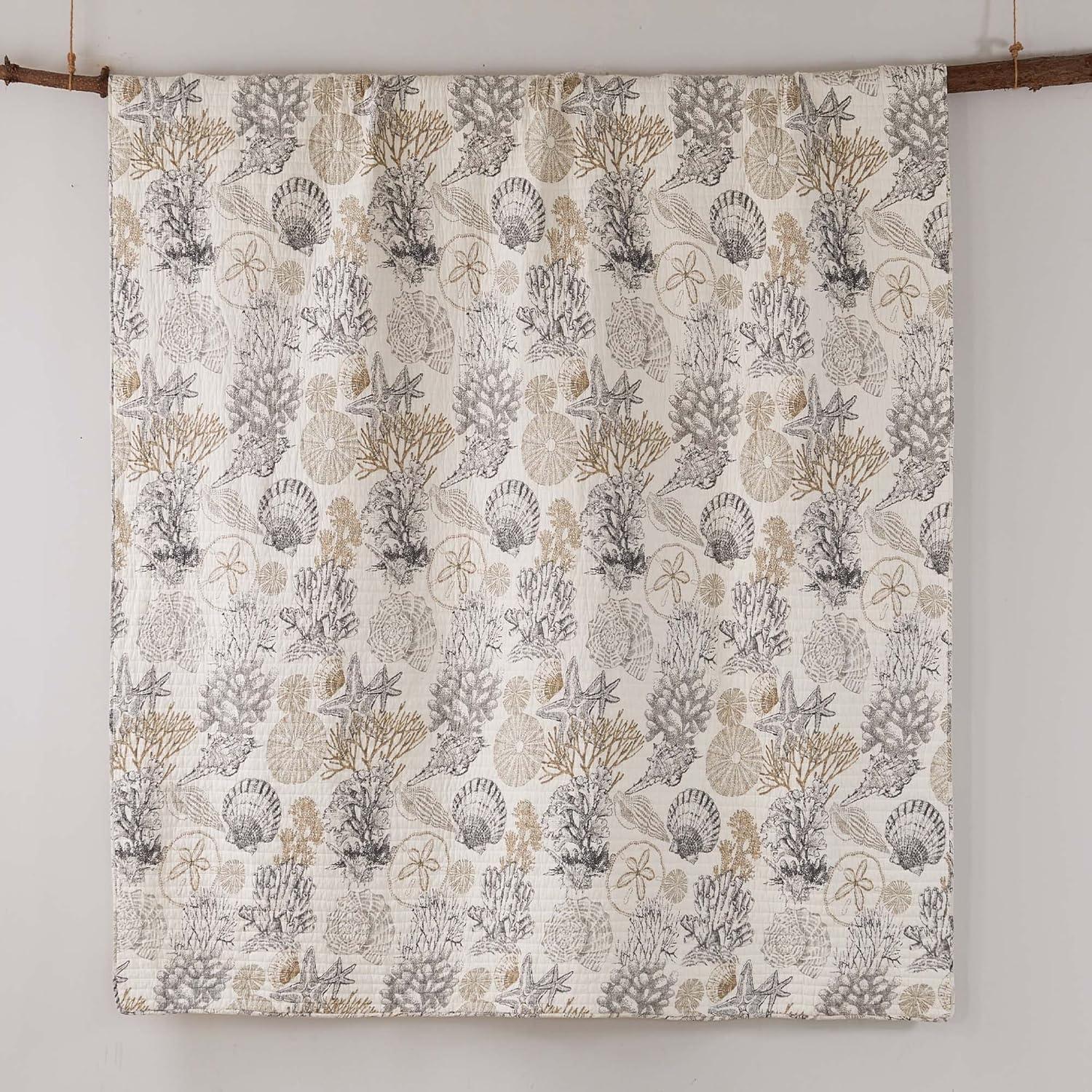 Caspian Sea Full/Queen Quilt Set - One Full/Queen Quilt and Two Standard Shams - Levtex Home