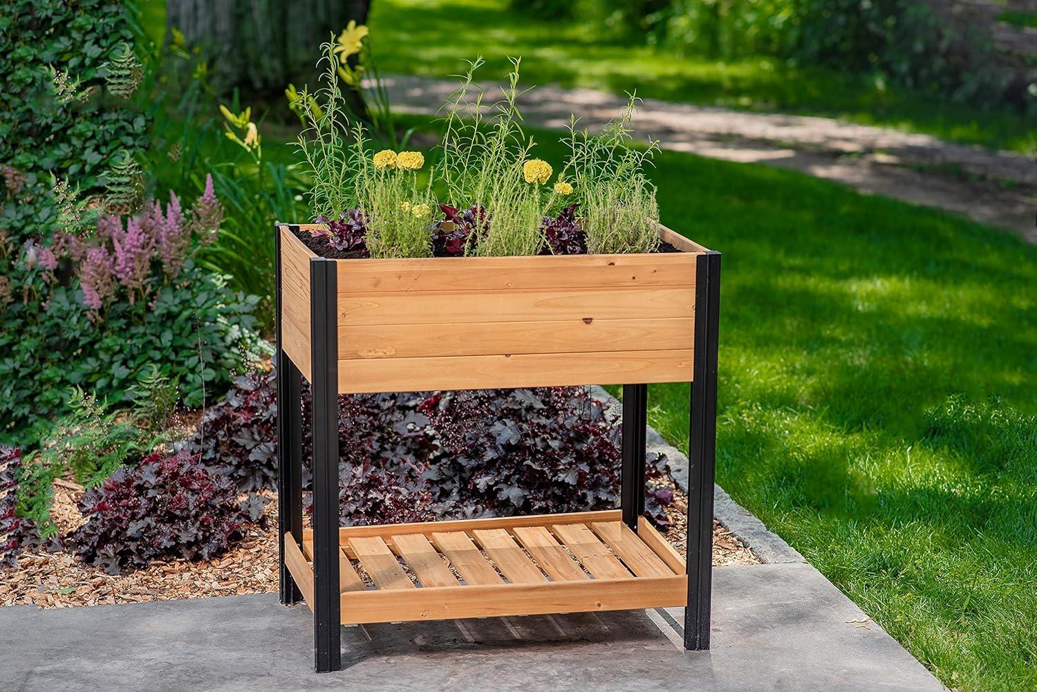 Mezza Cedar Raised Planter