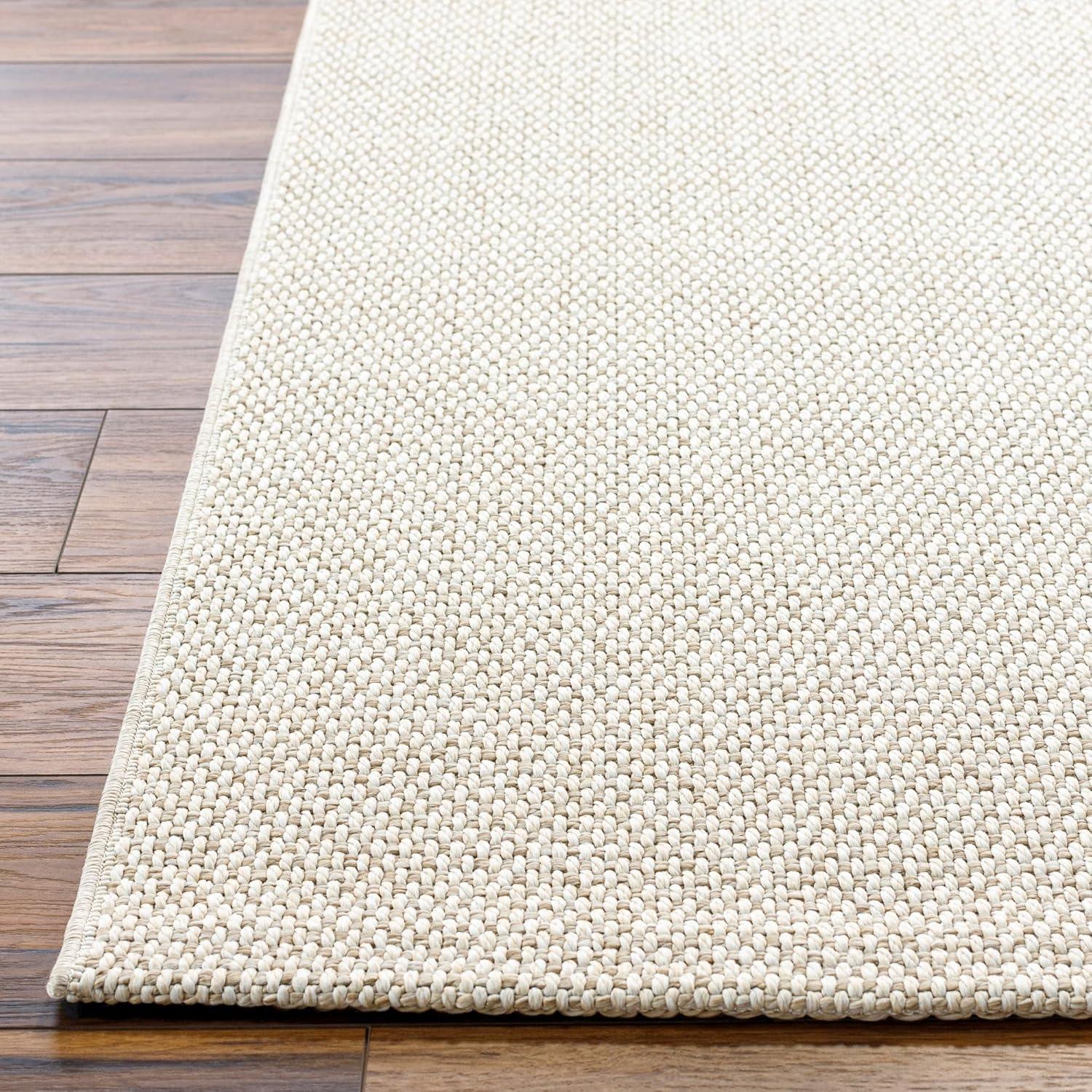 Birdie Indoor / Outdoor Rug by Becki Owens x Surya - Natural / 5'1" x 7'