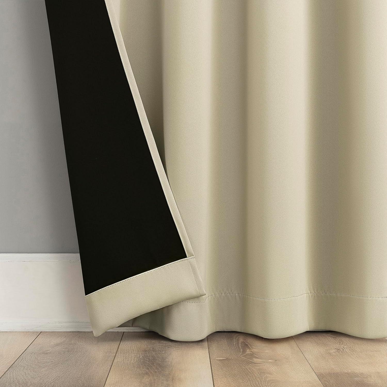 Sun Zero Sun Zero Oslo Theater Grade Extreme 100% Blackout Rod Pocket Curtain Panel