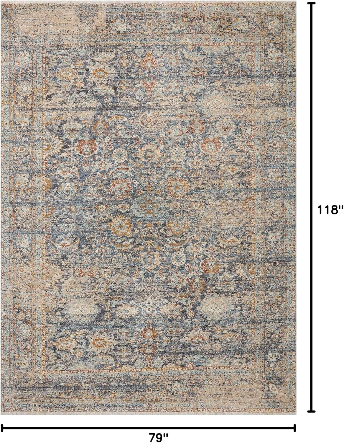 Angela Rose x Loloi Blake Navy / Multi Area Rug