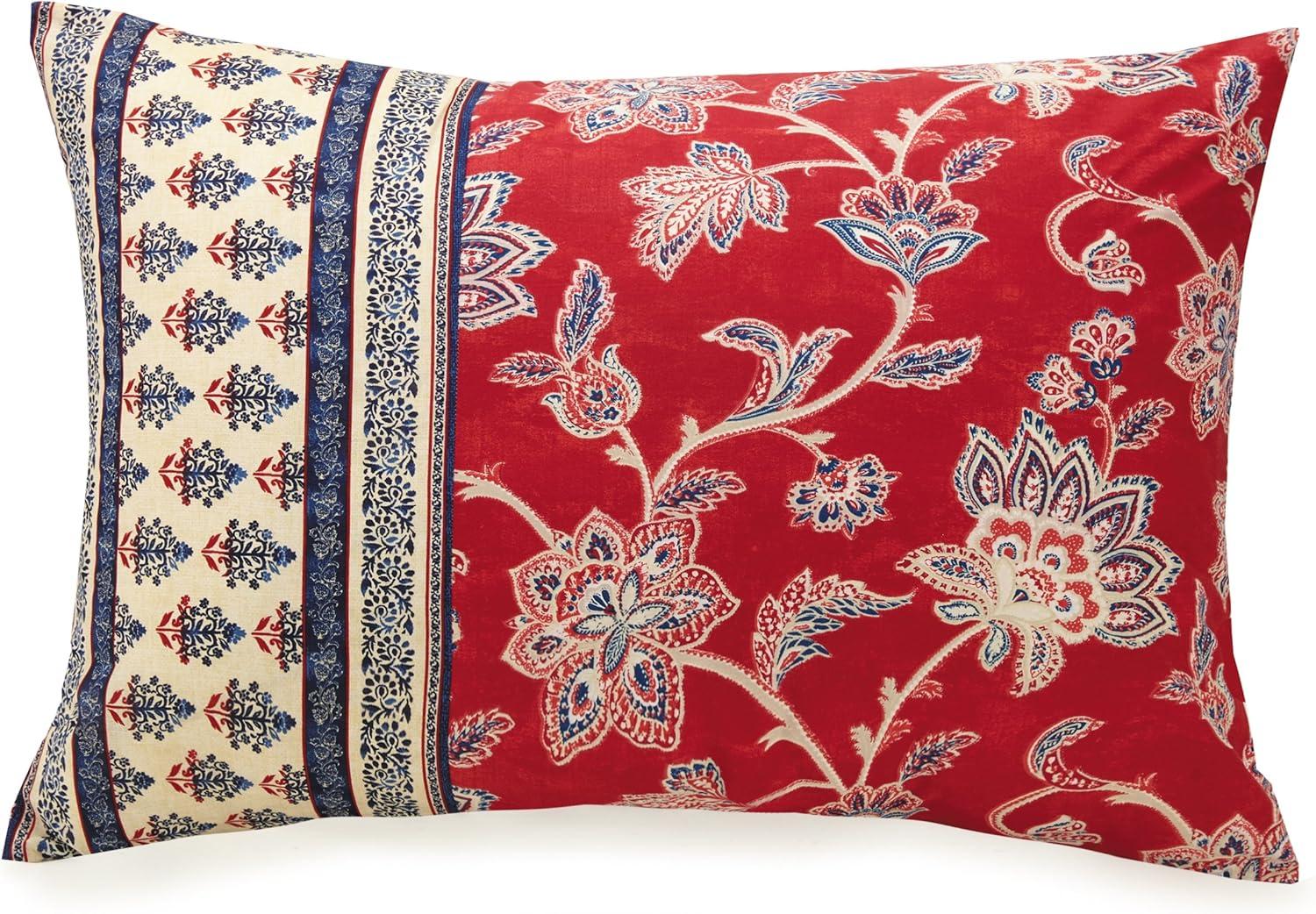 Indigo Bazaar 5pc Marbella Comforter & Sham Set Red