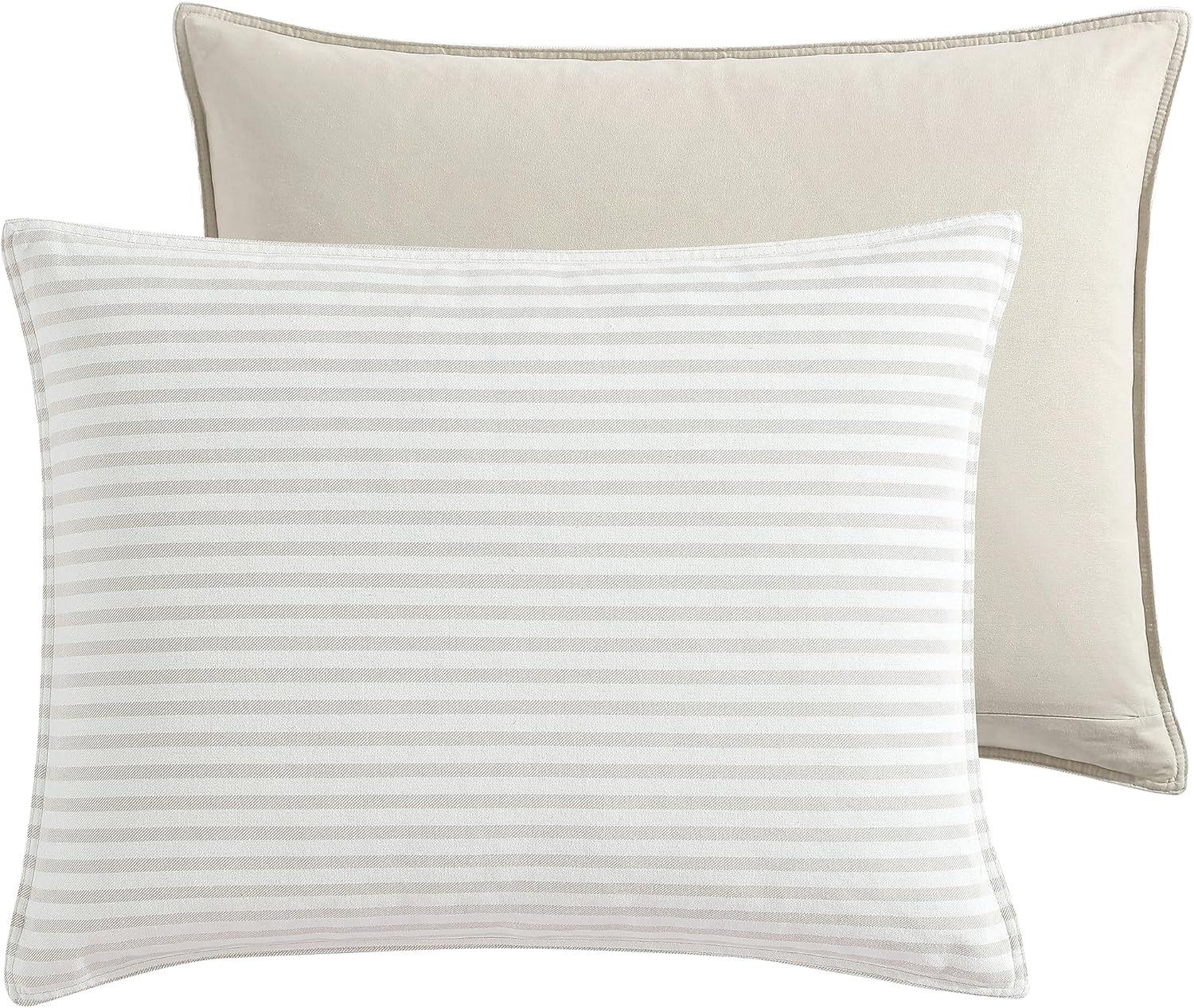 Nautica Saybrook Cotton Reversible Duvet Cover Set