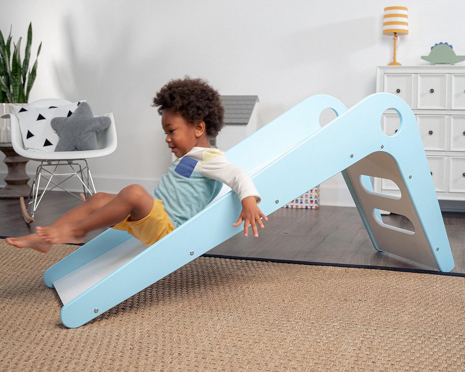 Avenlur Manuka - Indoor Wood Slide Blue