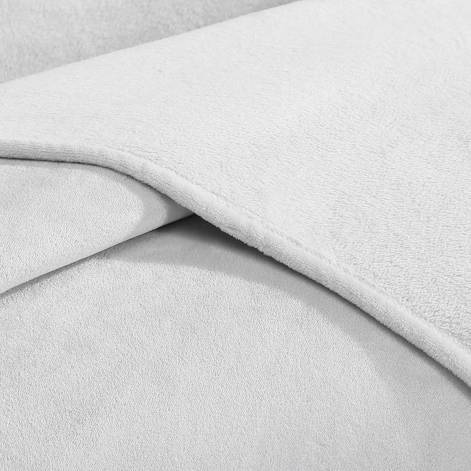 Calvin Klein Core Plush Solid Reversible Blanket