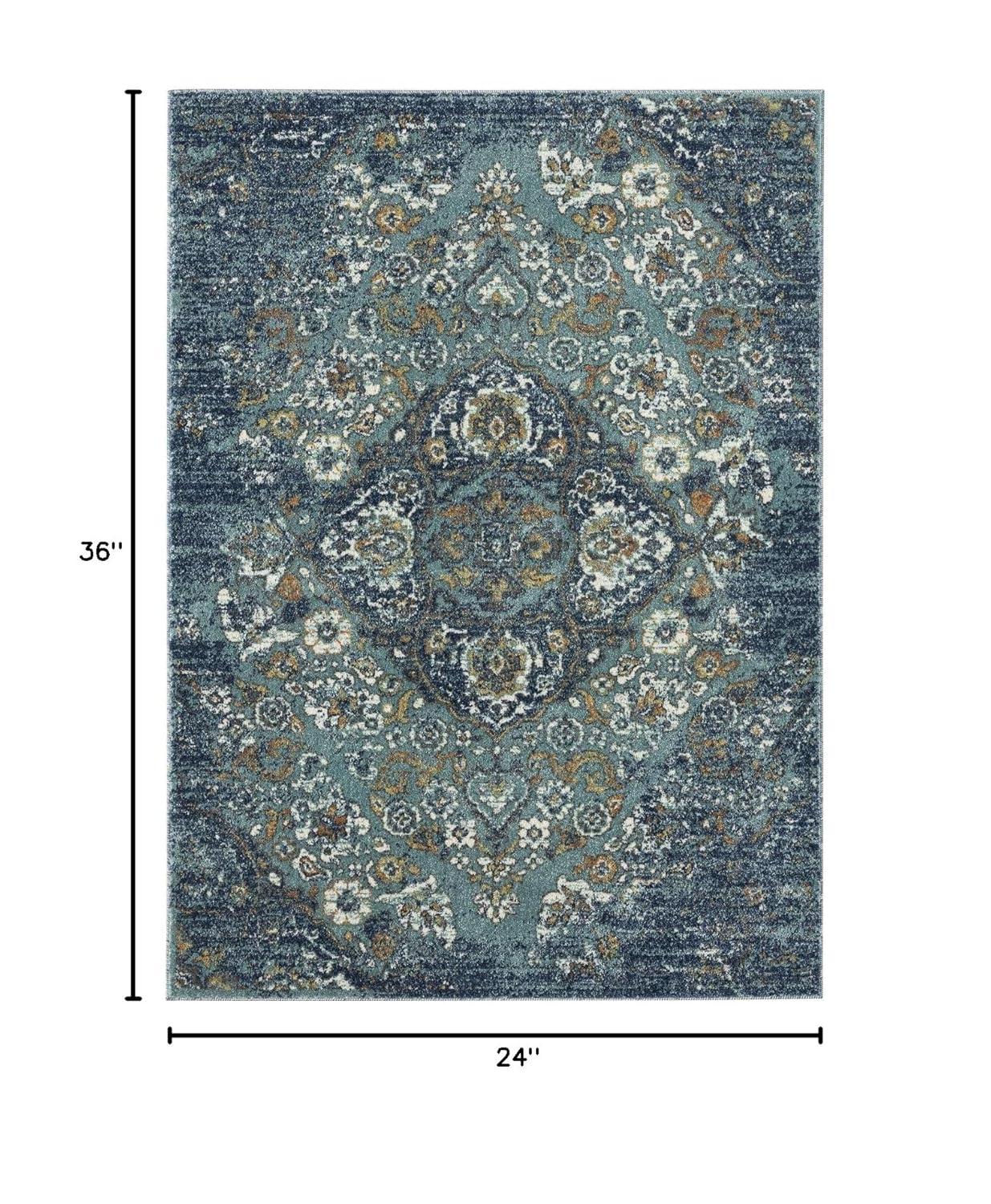 Luxe Weavers Victoria Collection Cream 9x12 Floral Area Rug