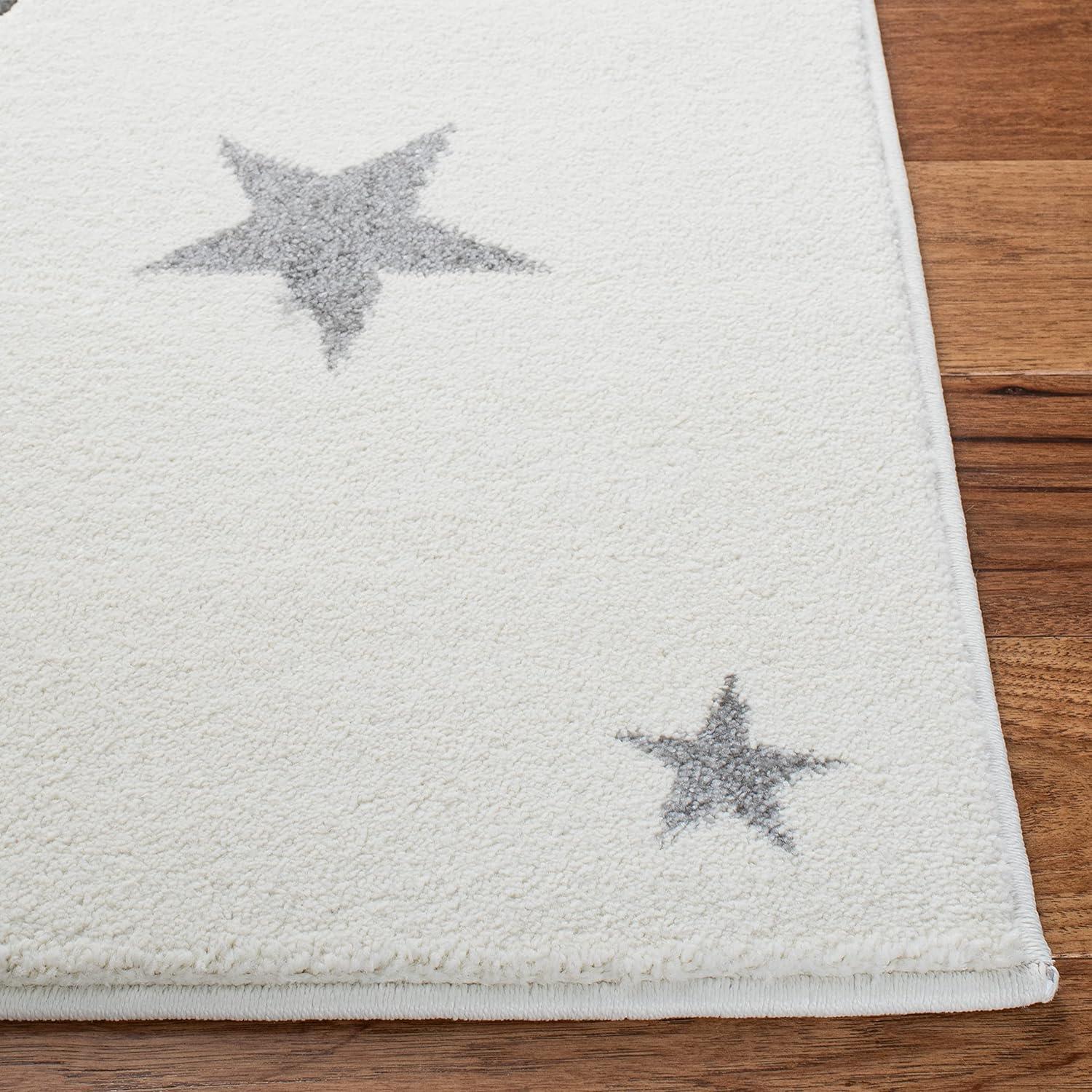 Carousel Kids CRK195 Loomed Indoor Area Rug - Ivory/Pink - 8'x10' - Safavieh