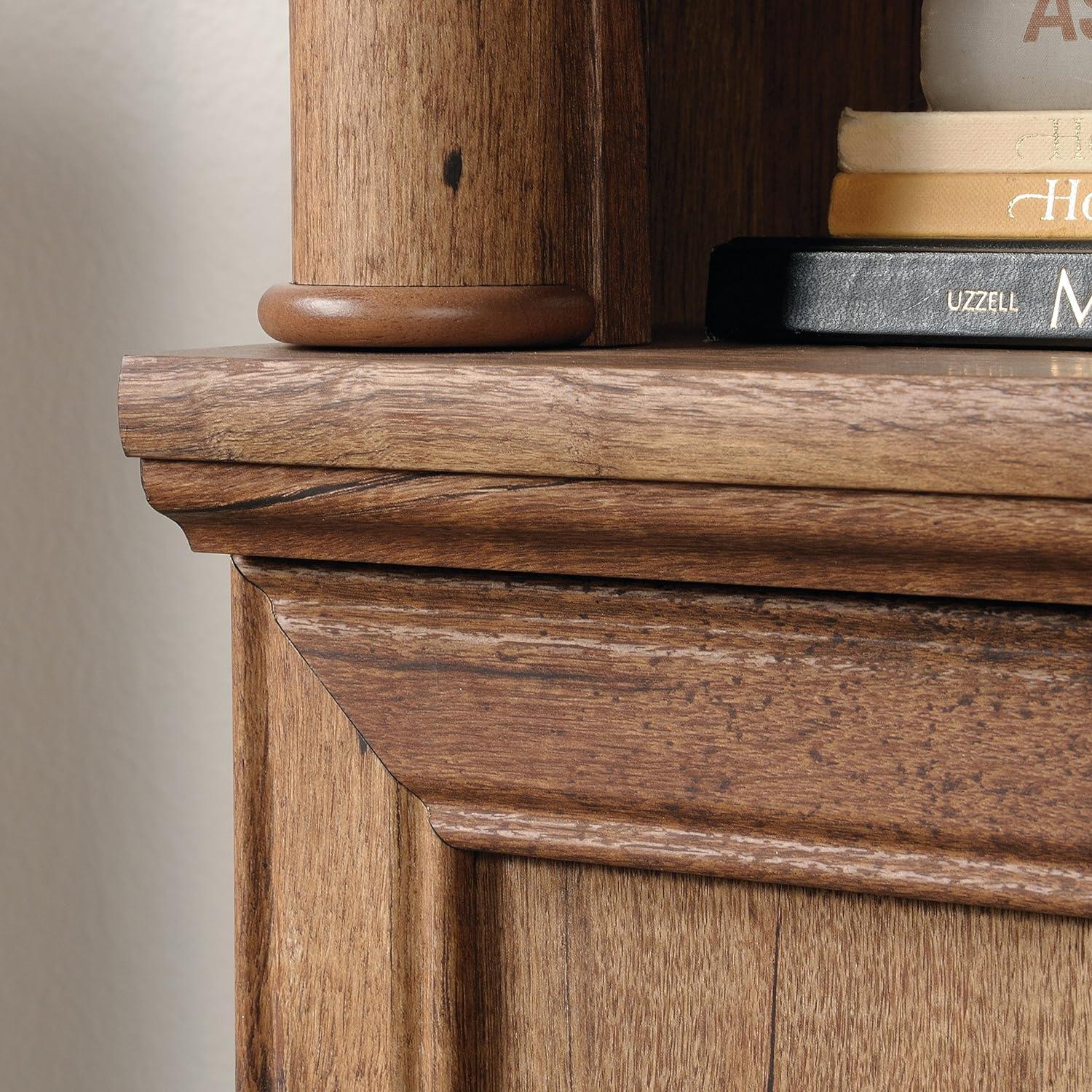 Sauder Palladia 3-Shelf Bookcase, Vintage Oak Finish