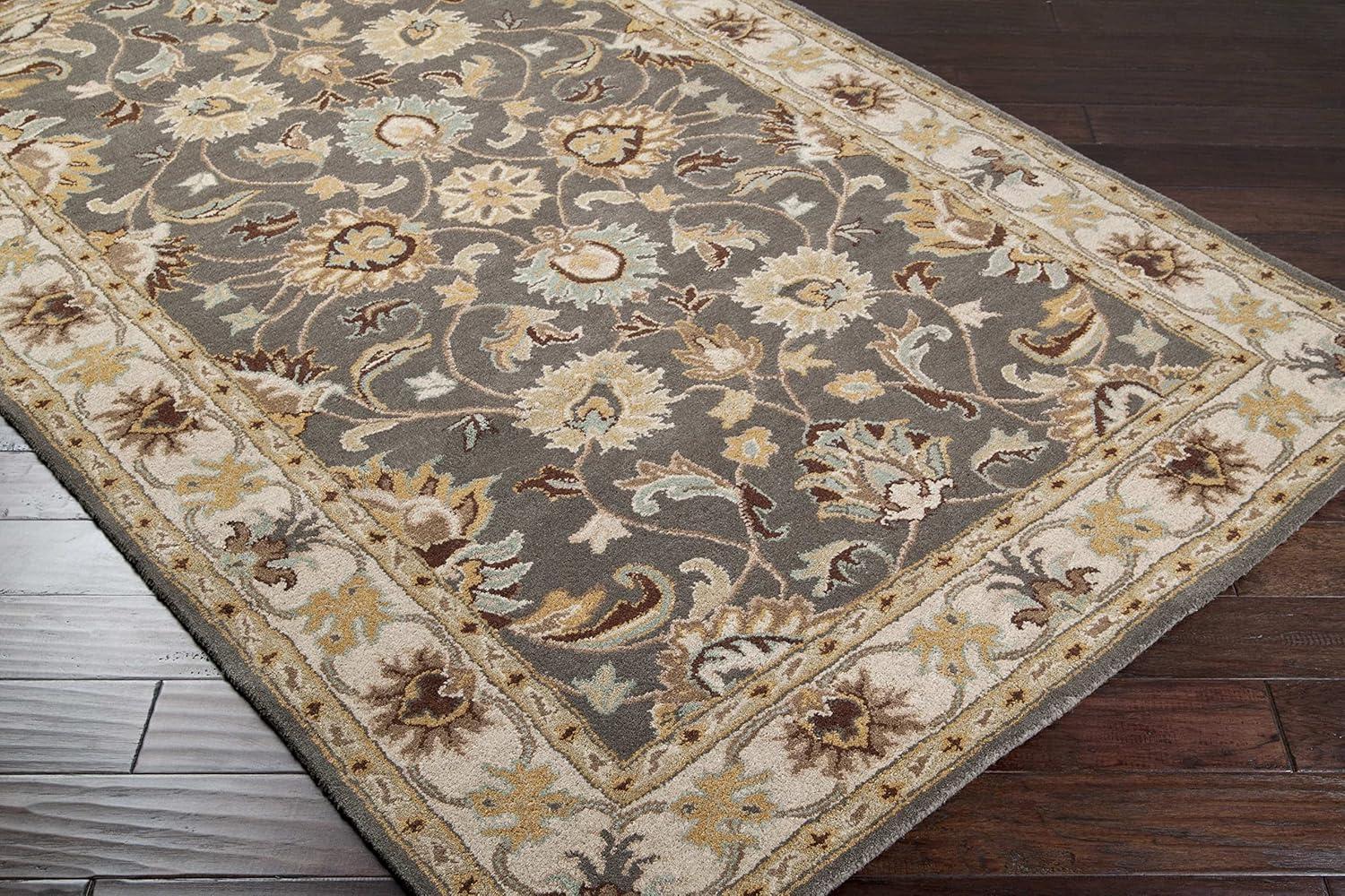 Mark&Day Area Rugs, 9x12 Paris Traditional Khaki Area Rug (9' x 12')
