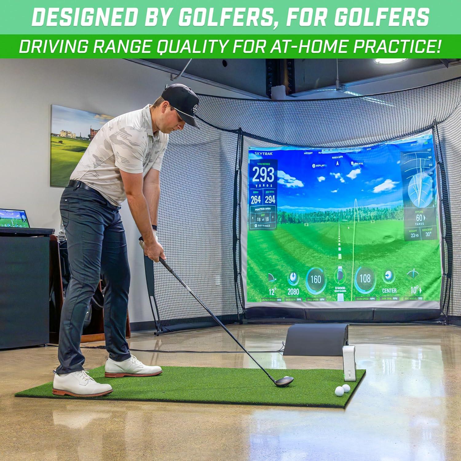 Golf PRO Hitting Mat for Indoor/Outdoor Practice