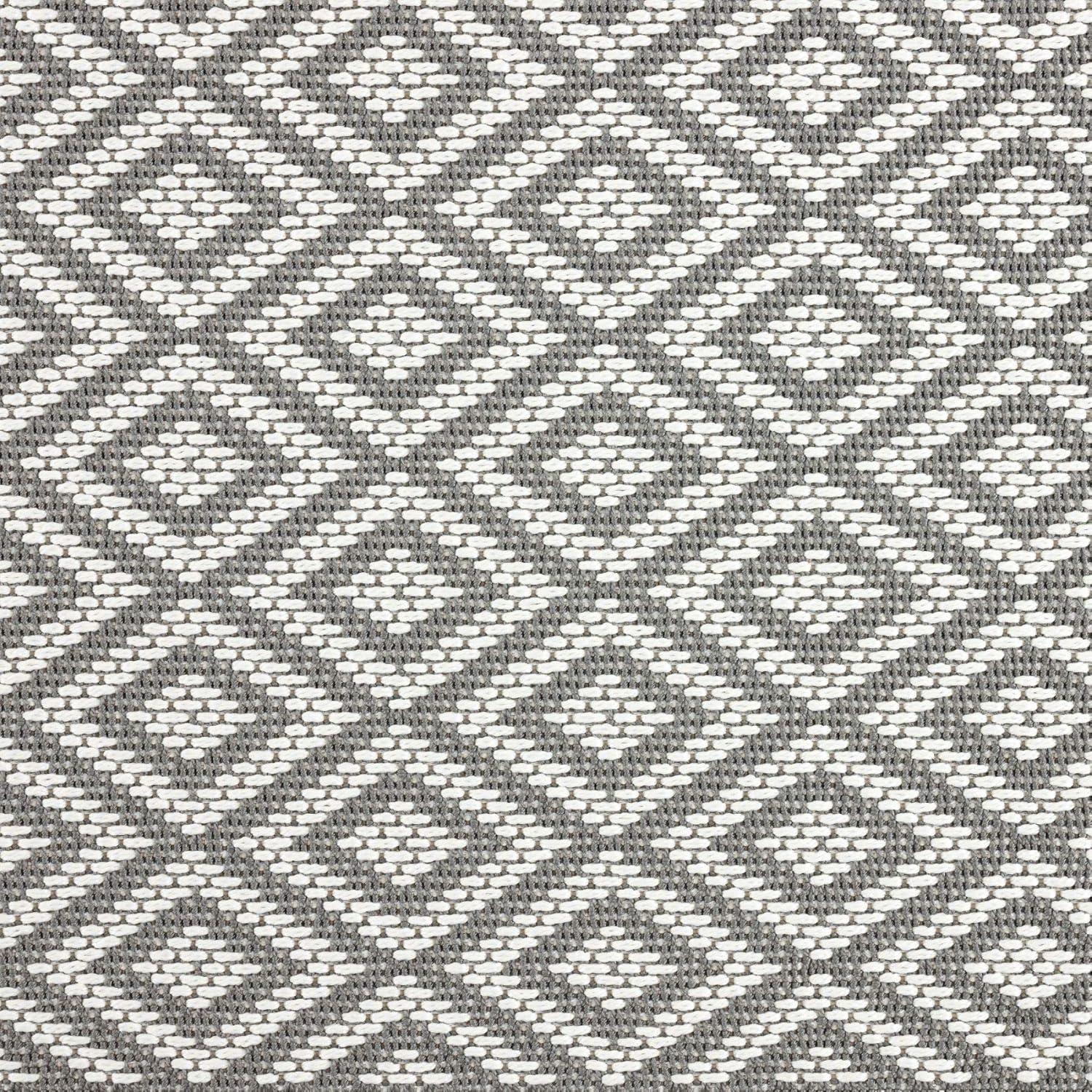 5'3" x 7'3" Tripoli Lydia Indoor/Outdoor Rug Gray/Cream - Home Dynamix