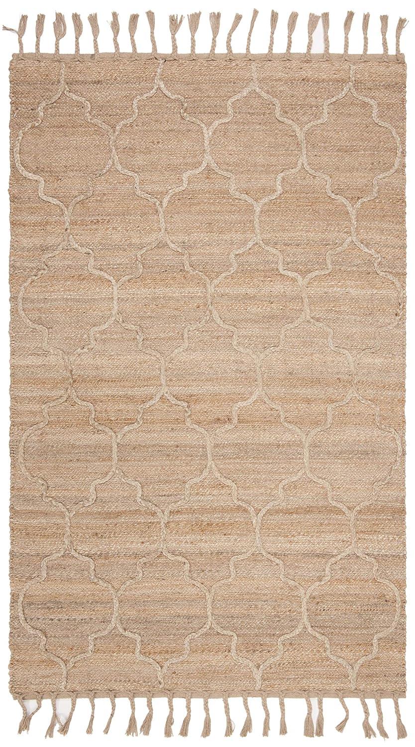 Natural Fiber NF106 Hand Woven Area Rug - Natural - 5'x8' - Safavieh.