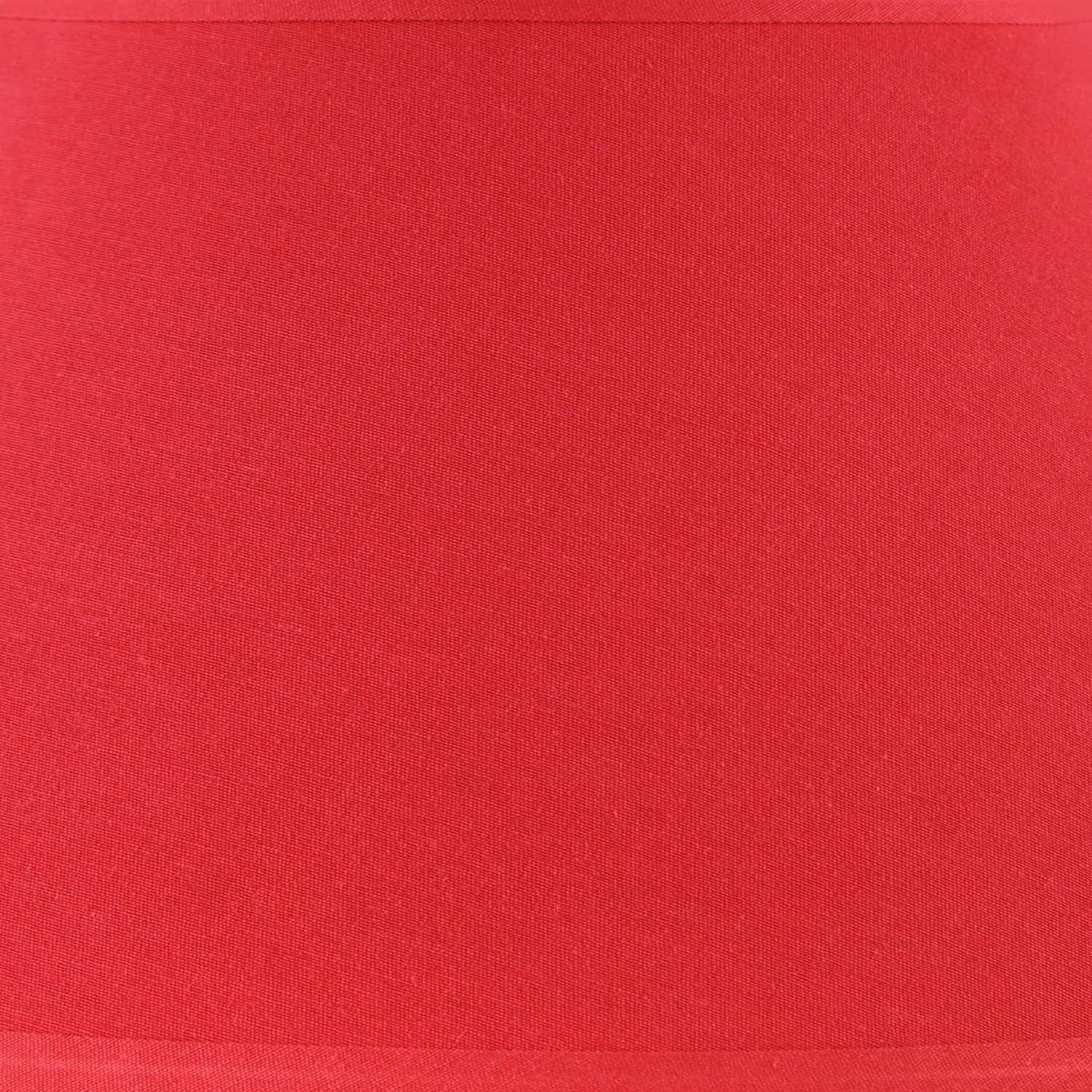 Aspen Creative 32639 Transitional Empire Shape Spider Construction Lamp Shade, Red, 6" Top x 12" Bottom x 9" Slant Height