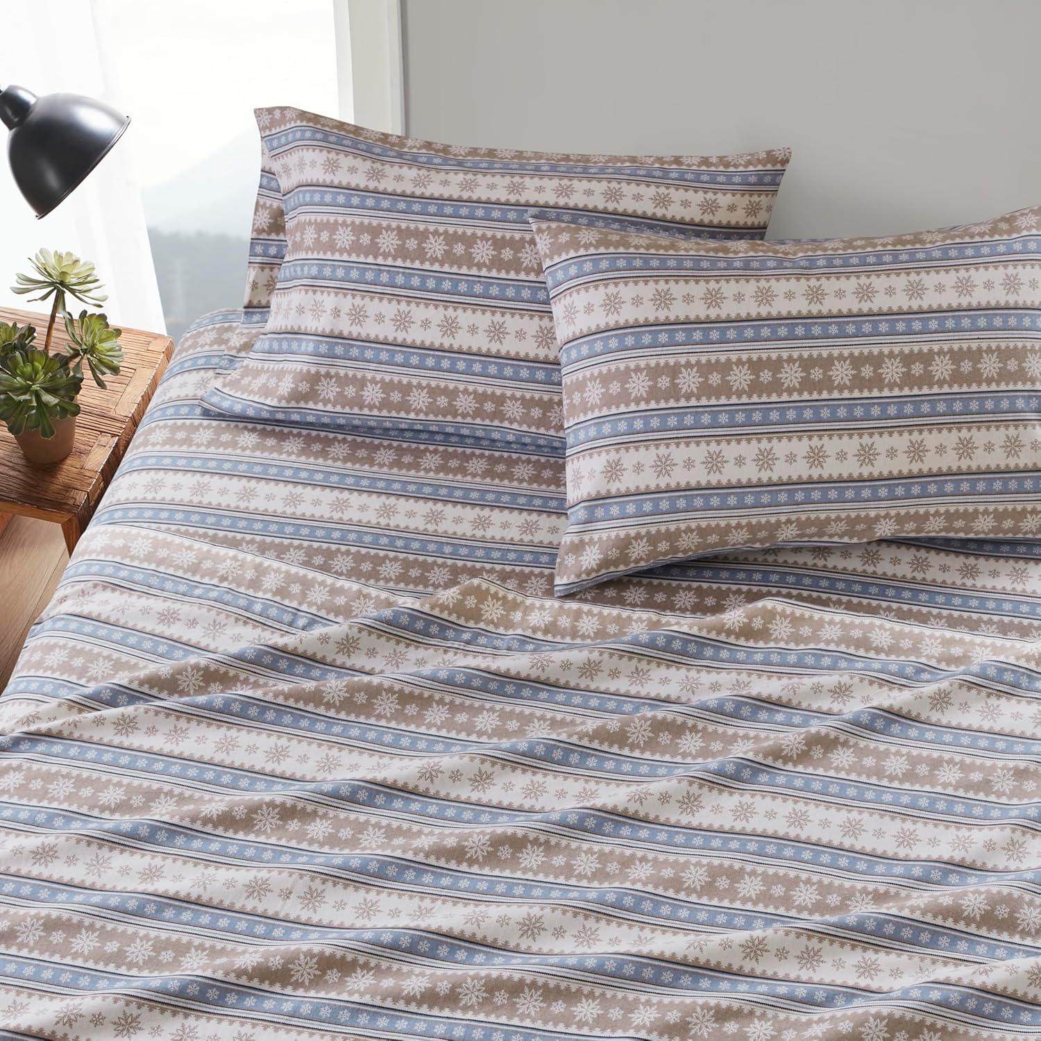 Woolrich Woolrich 100% Cotton Flannel Sheet Set