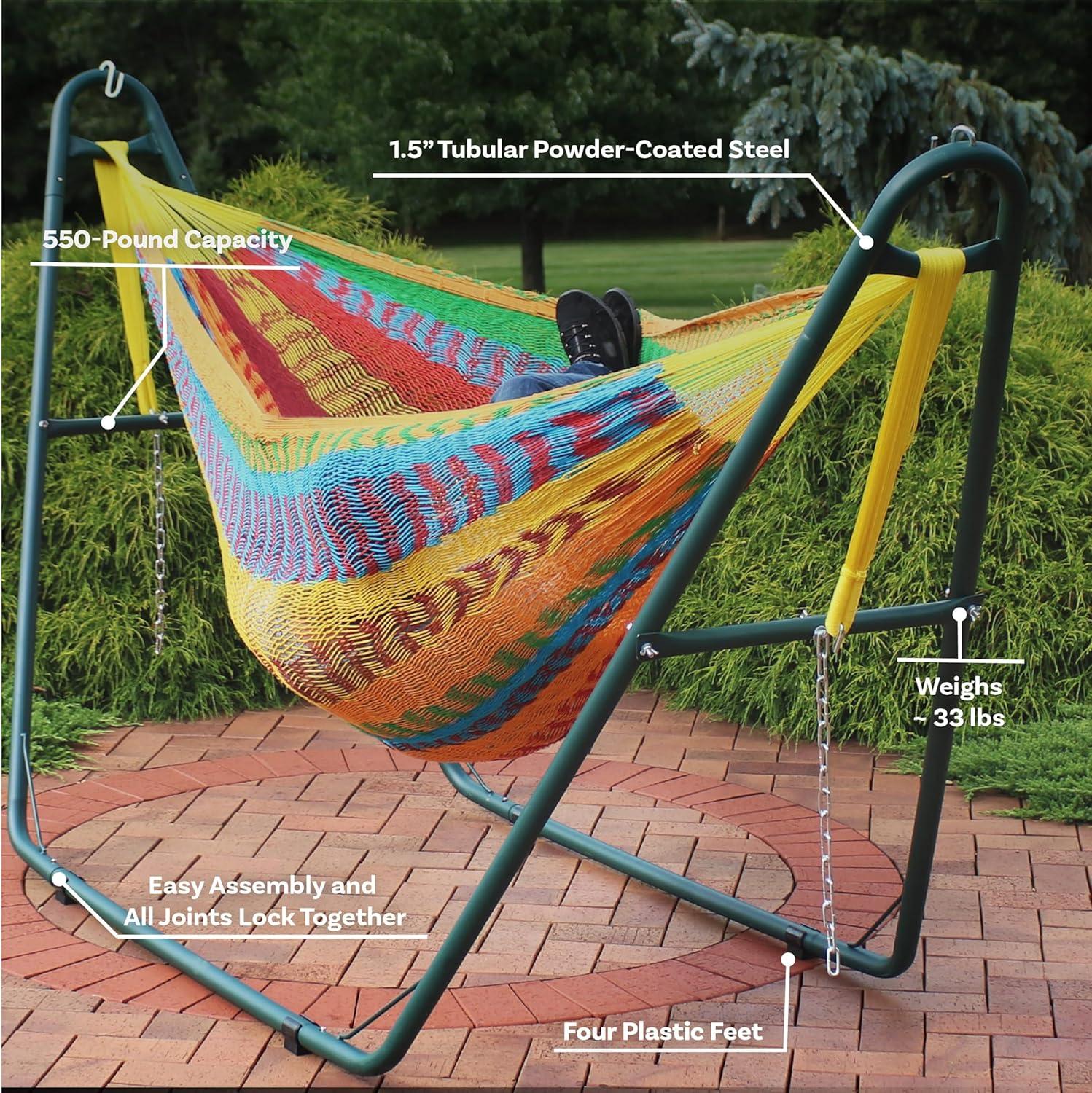 Powder-Coated Steel Multi-Use Universal Hammock Stand