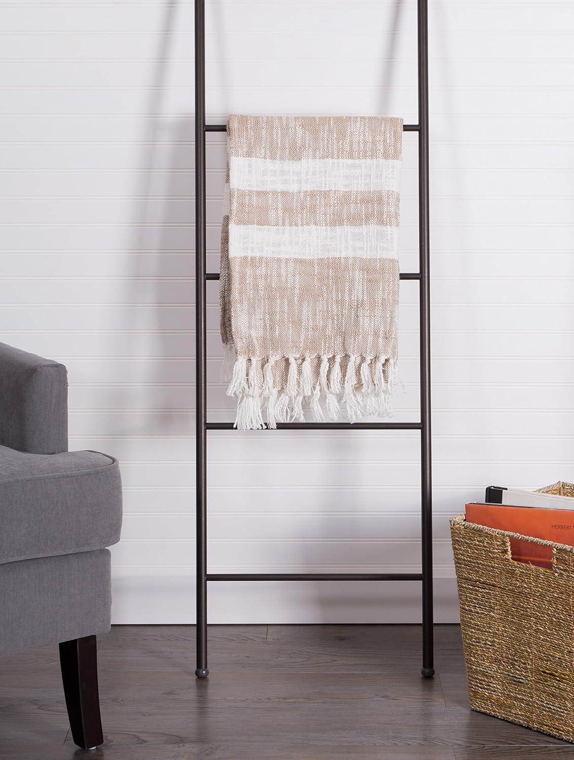 Design Imports Hand Woven Throw Blanket