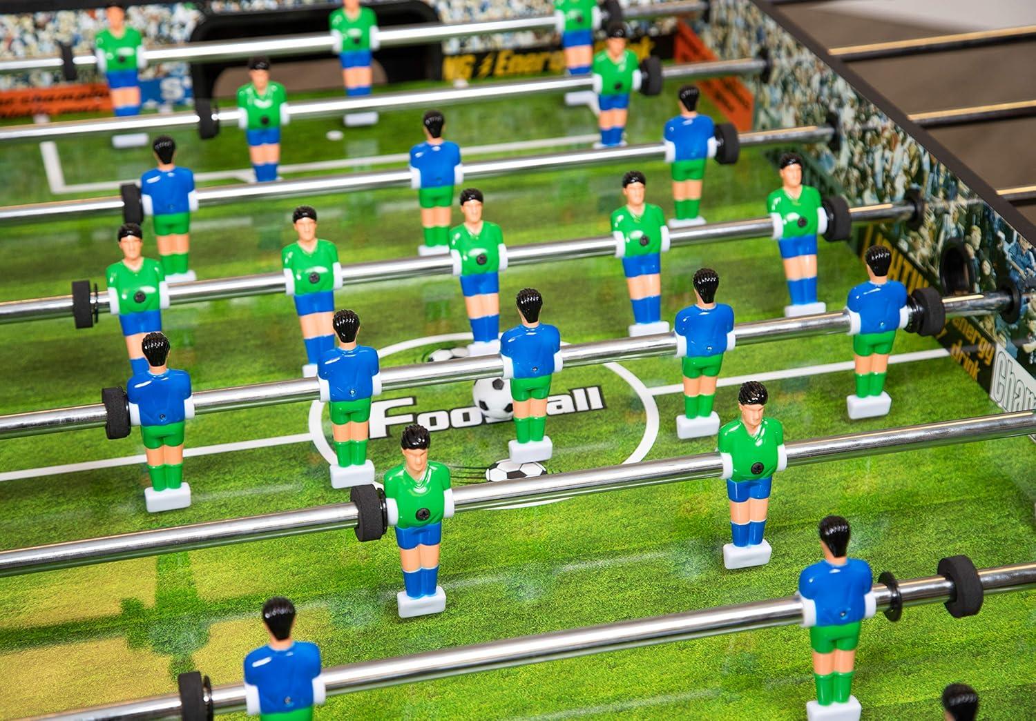 Hathaway Playoff 4-Foot Foosball Table, with Analog Scoring and Leg Levelers
