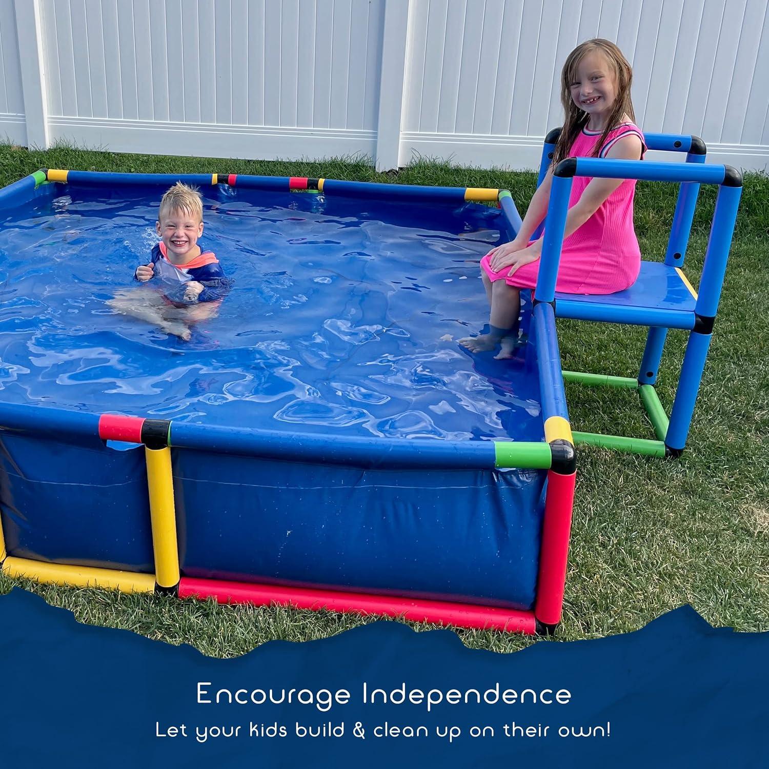 Funphix Buildable Swimming Pool/Outdoor Building Toy Pool, Ball Pit, Sandpit /Connects with Other Funphix Sets