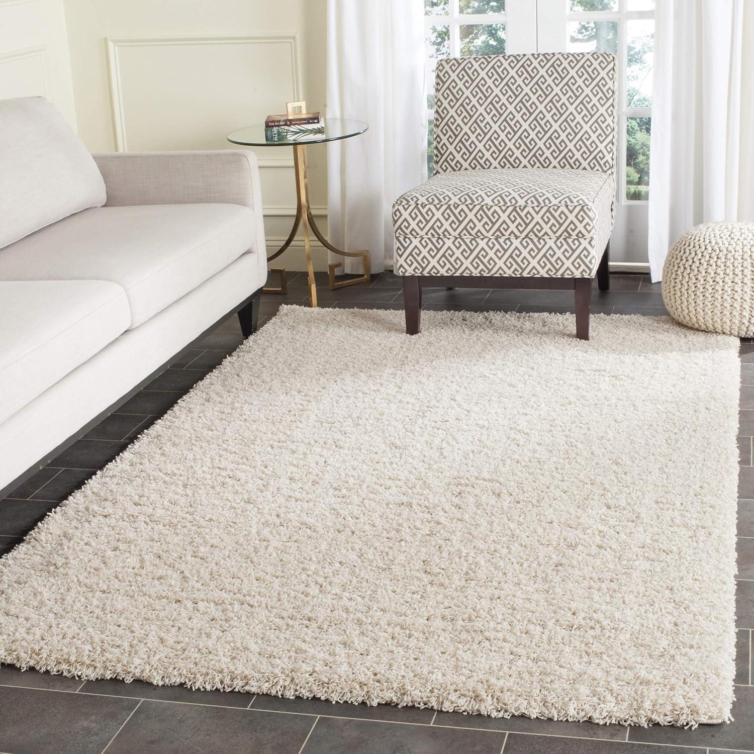 Laguna Shag SGL303 Power Loomed Area Rug  - Safavieh