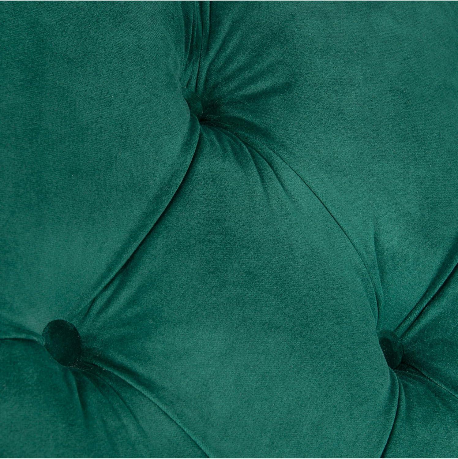 Colin Chair - HUD8212 - Emerald/Espresso - Safavieh