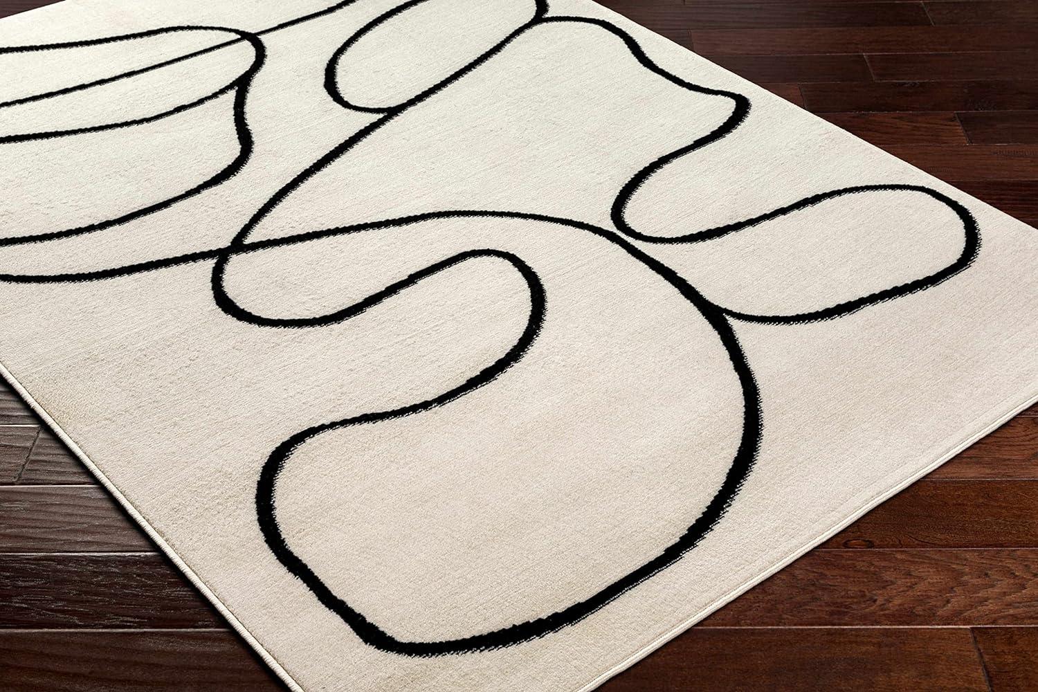 Hauteloom Eilir Modern Low Profile Boho Rug