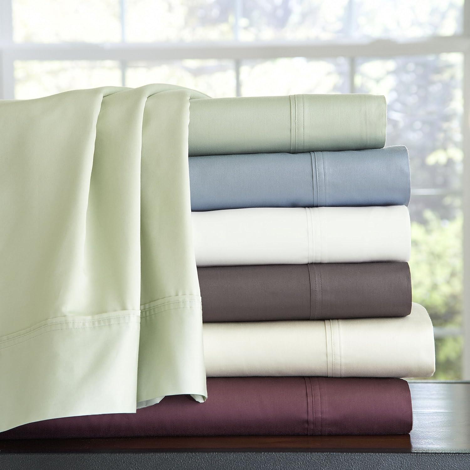 Sage Twin 400 Thread Count Cotton Deep Pocket Sheet Set