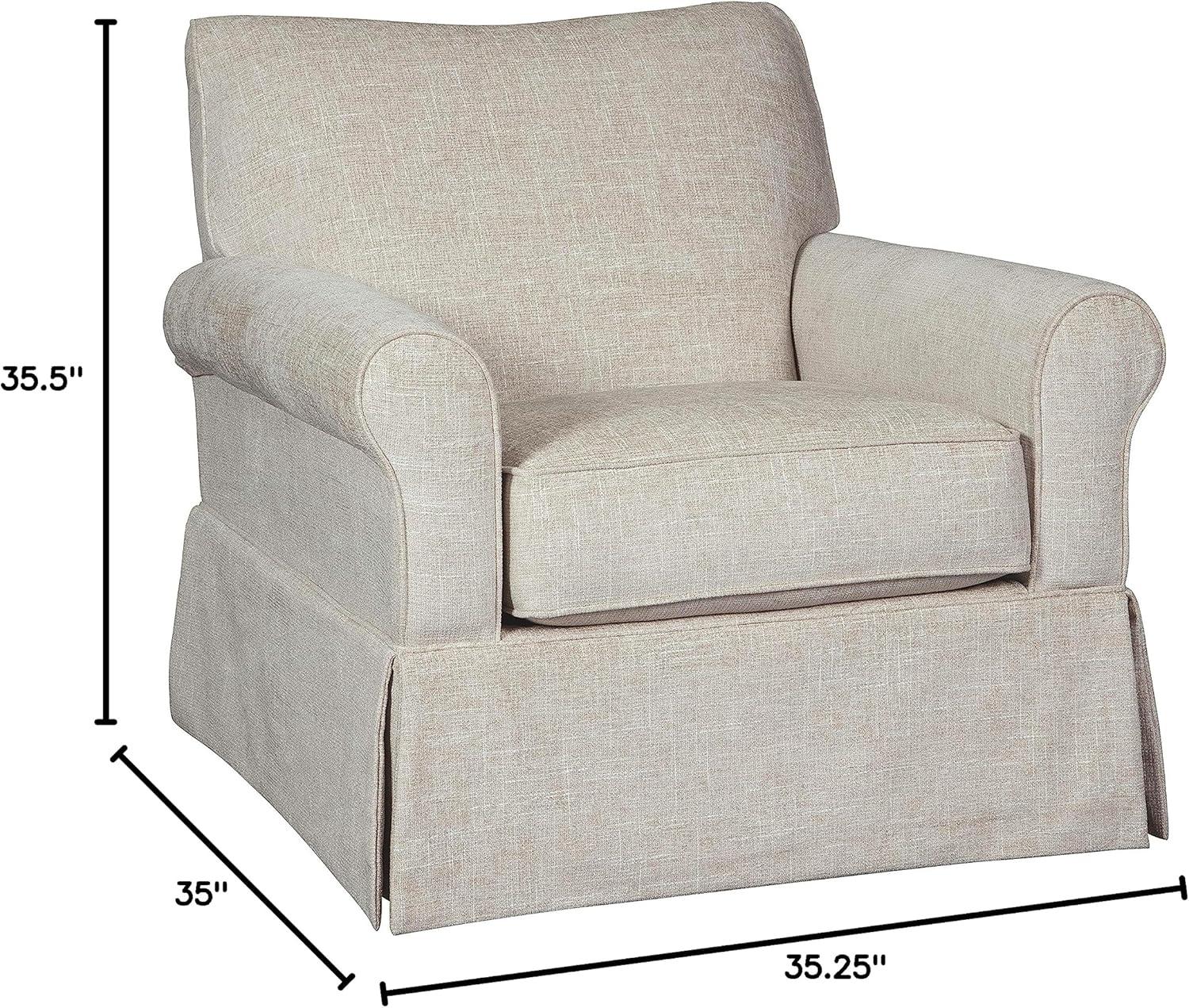 Ashley Searcy Swivel Glider in Quartz