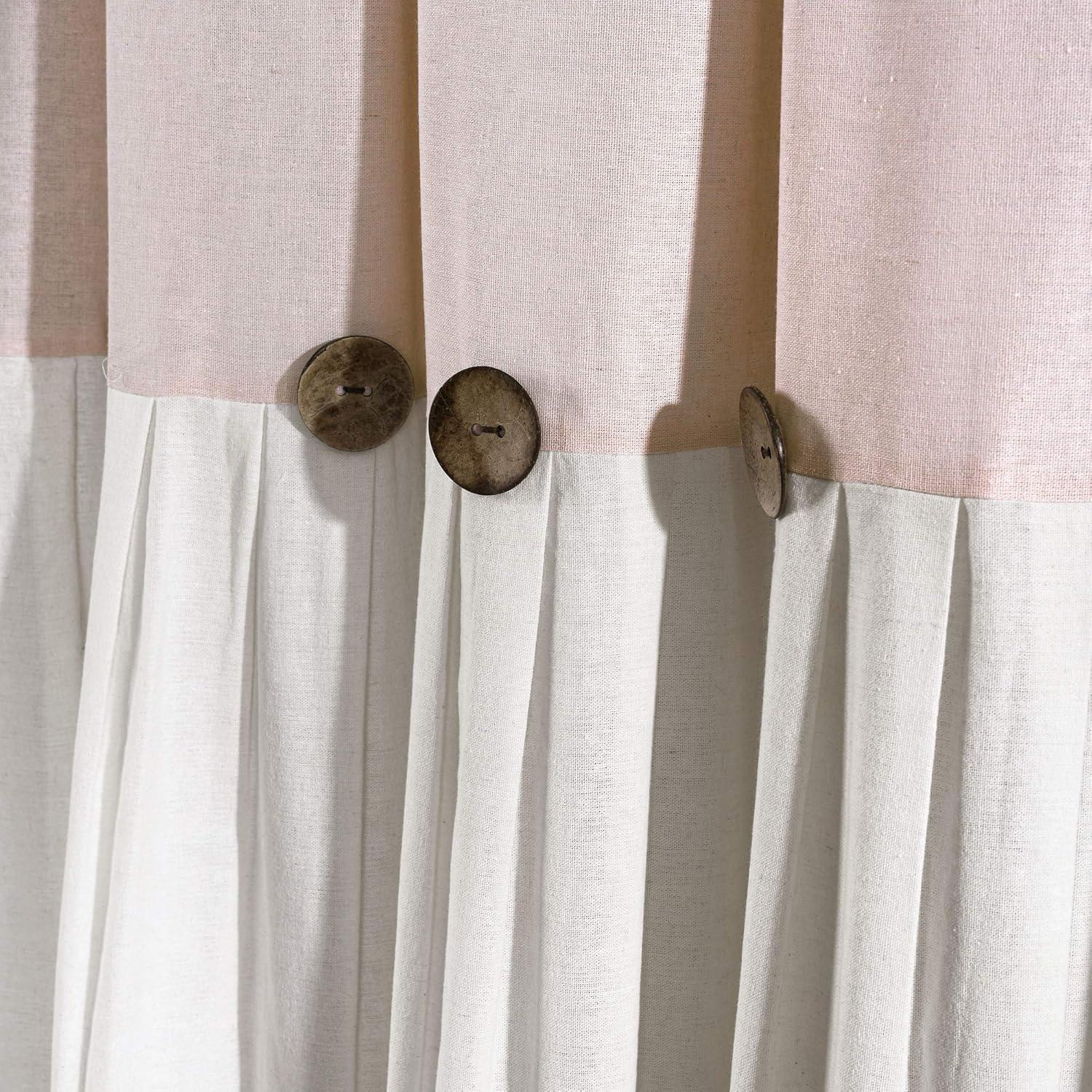 Lush Decor Beckham Semi Sheer Curtain Single Panel