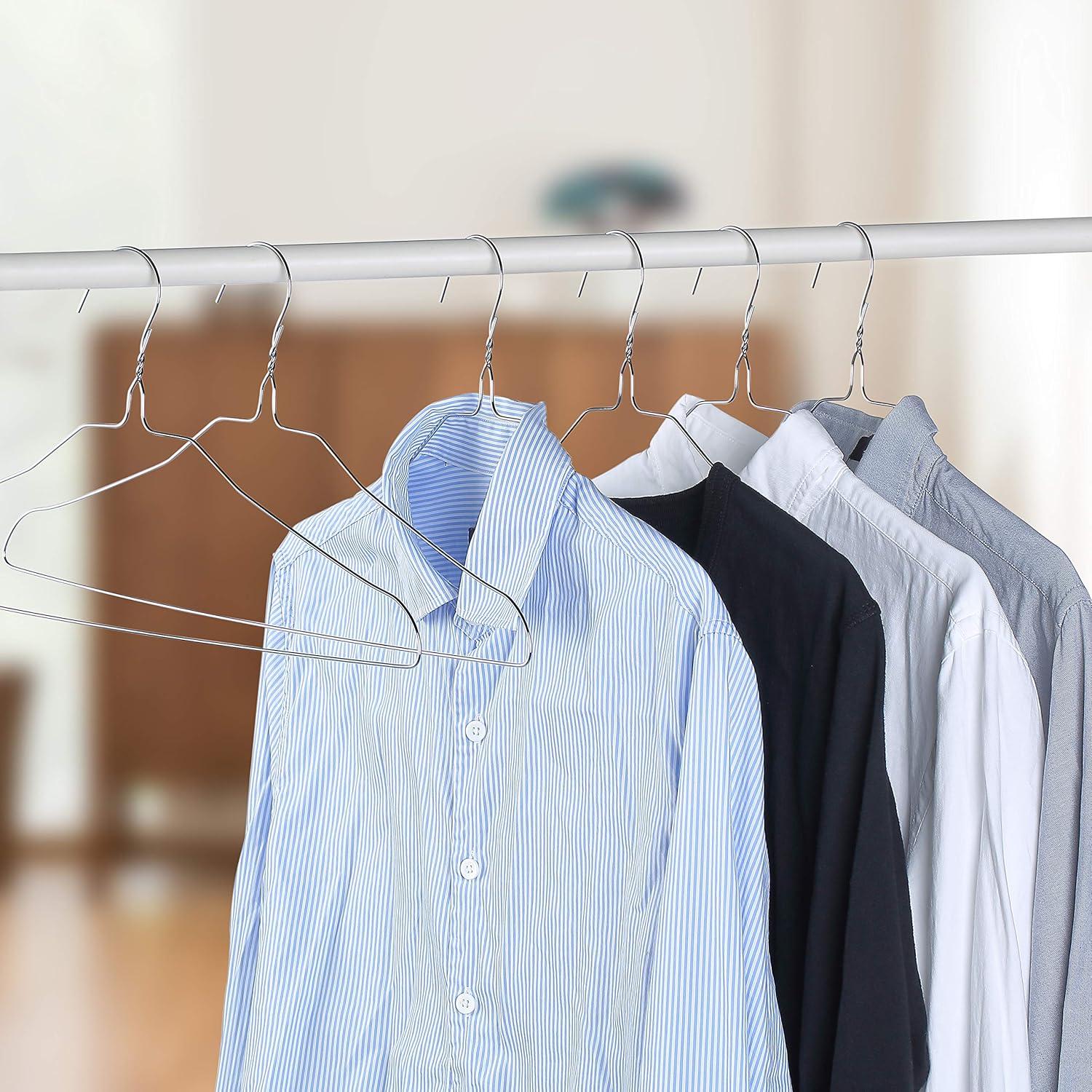 Mr. Pen Wire Metal Clothing Hangers, 10 Pack