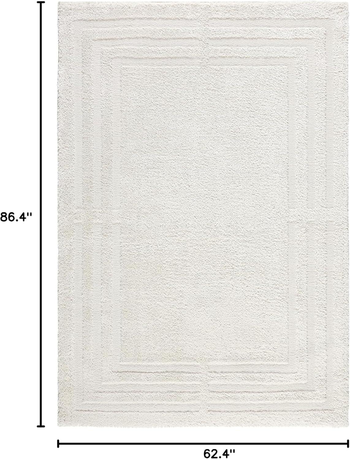 TOWN & COUNTRY EVERYDAY Cloud Shag Area Rug Beige