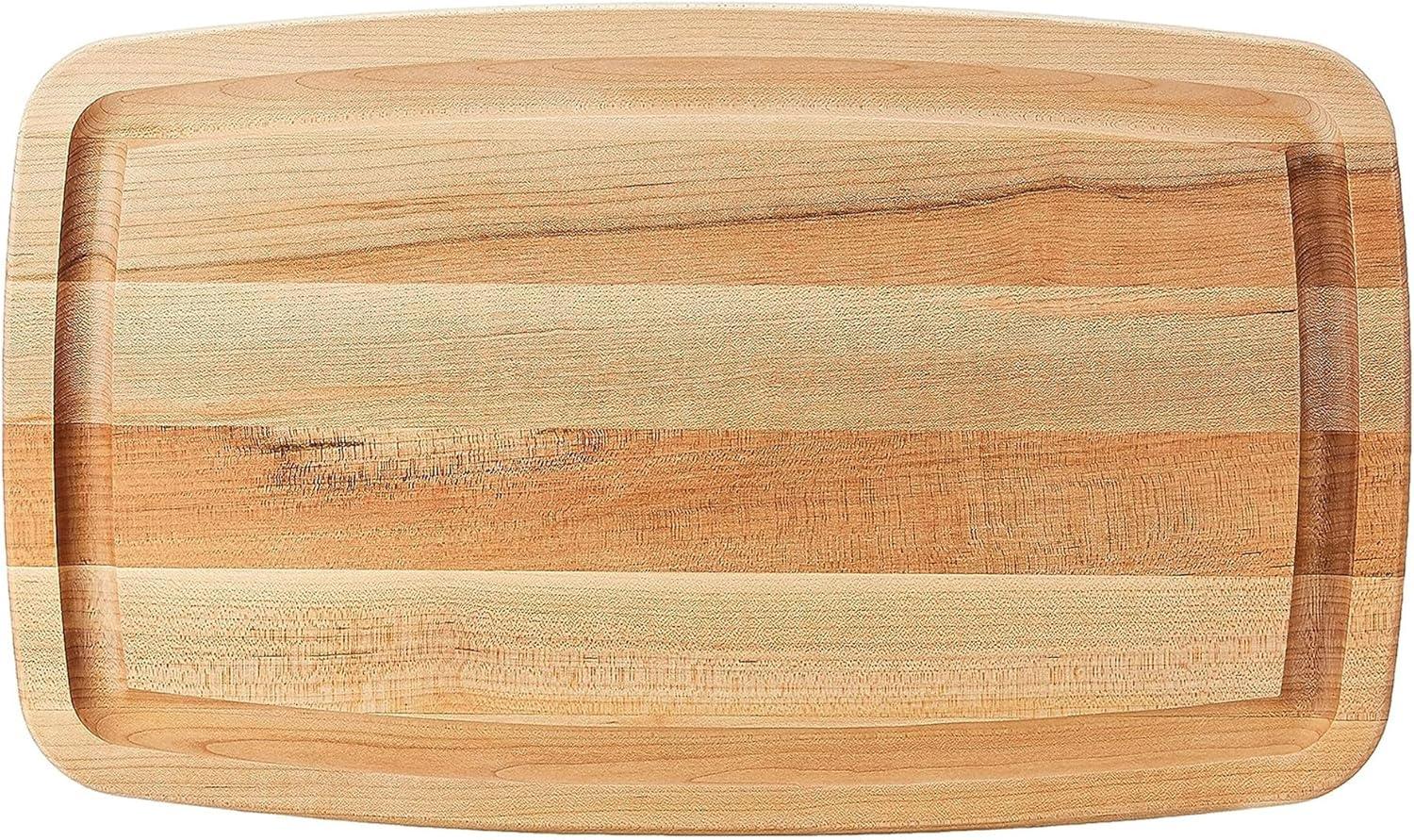 John Boos Block Wide Reversible Cutting/Carving Board with Juice Groove and Integrated Handles