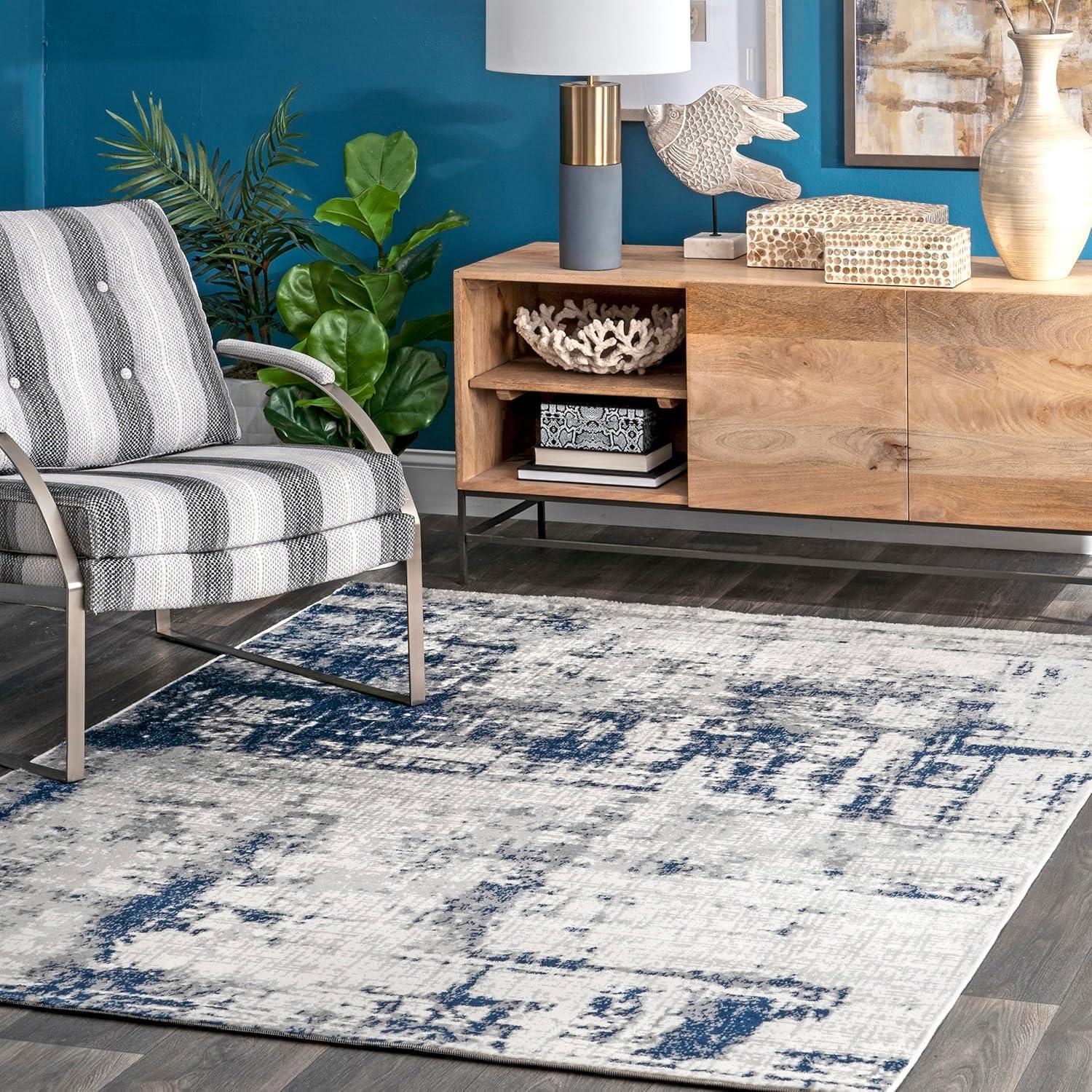 nuLOOM Madalynn Modern Abstract Area Rug