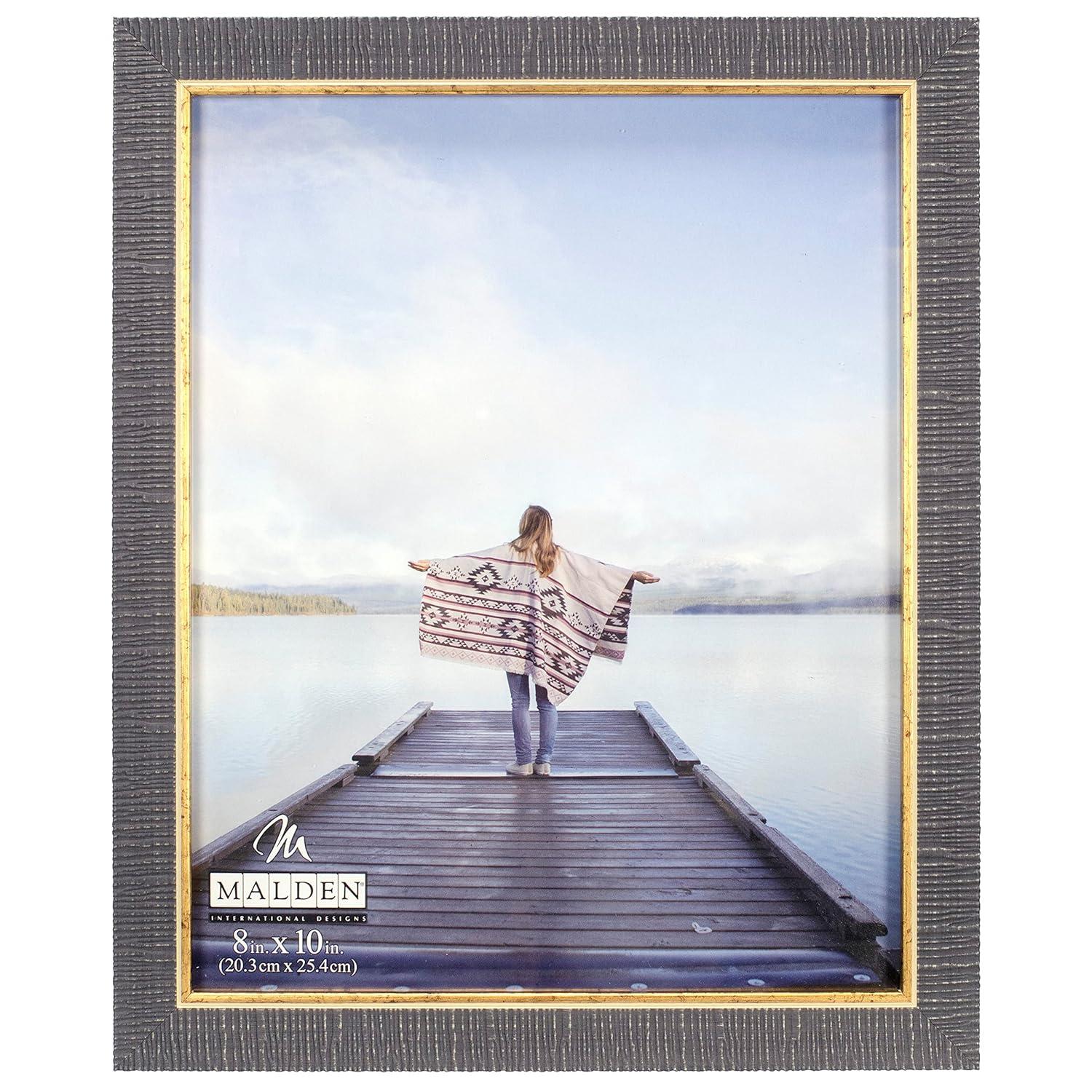 Malden Charcoal Picture Frame