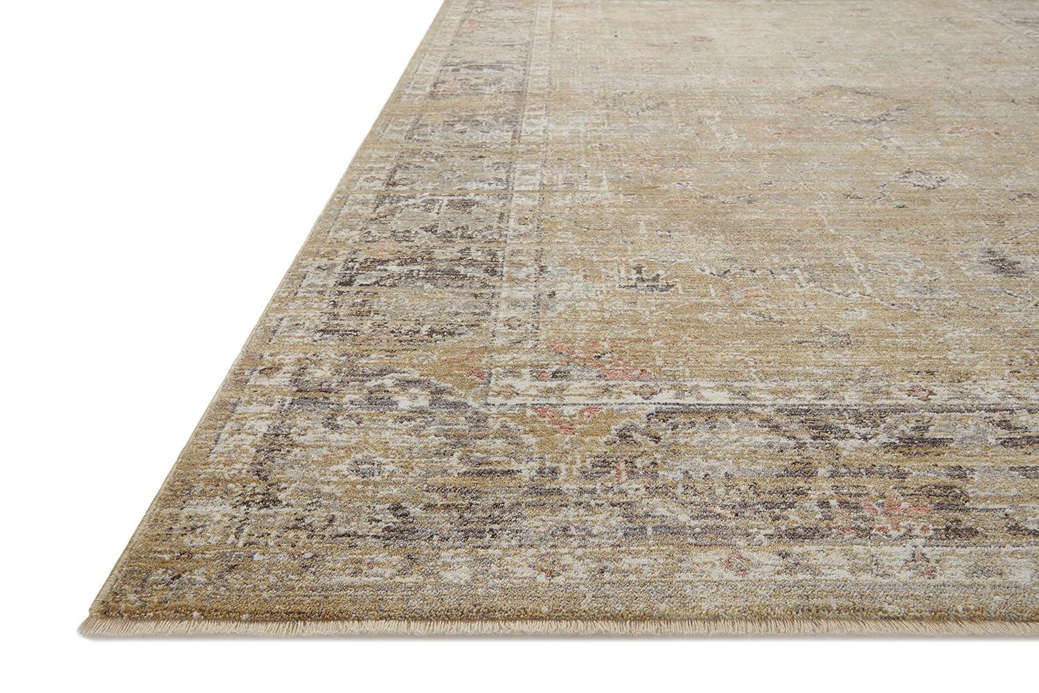 Magnolia Home by Joanna Gaines x Loloi Magnolia Home By Joanna Gaines X Loloi Millie Gold / Charcoal Area Rug
