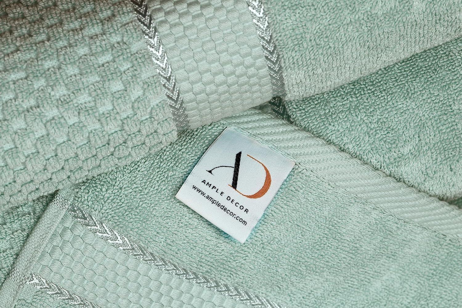 Ample Decor Mulaayam 100% Cotton Popcorn Textured Towel Collection