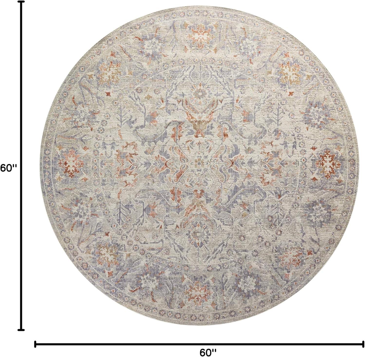 Rosemarie Oatmeal/Lavender Rug