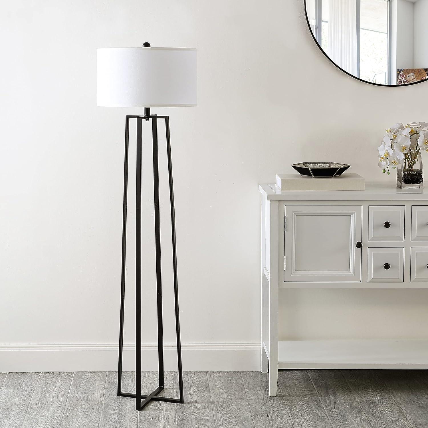 Kairi 58.5" Floor Lamp - Black - Safavieh