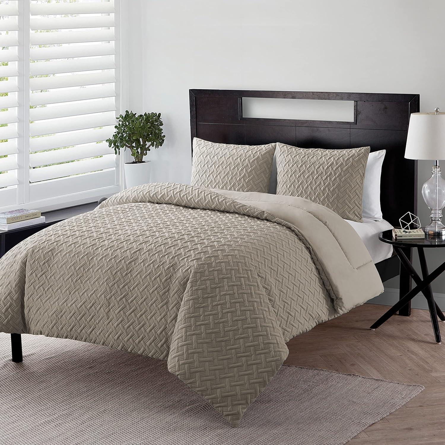 Nina II Embossed Comforter Set