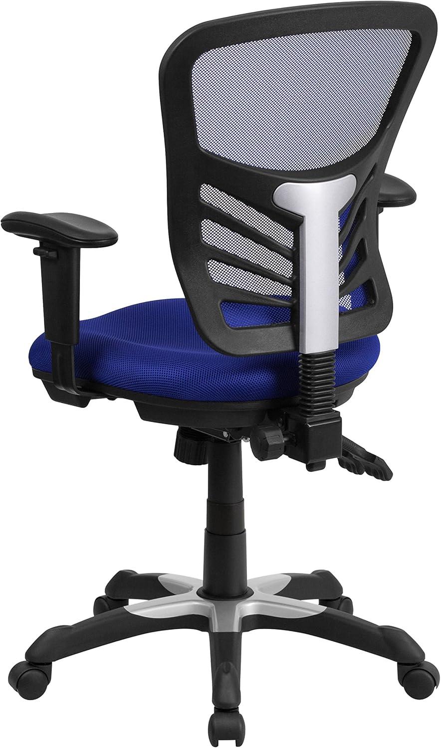 Flash Furniture Siyer Mid-Back Mesh Ergonomic Office Chair with Adjustable Arms by Flash Furniture