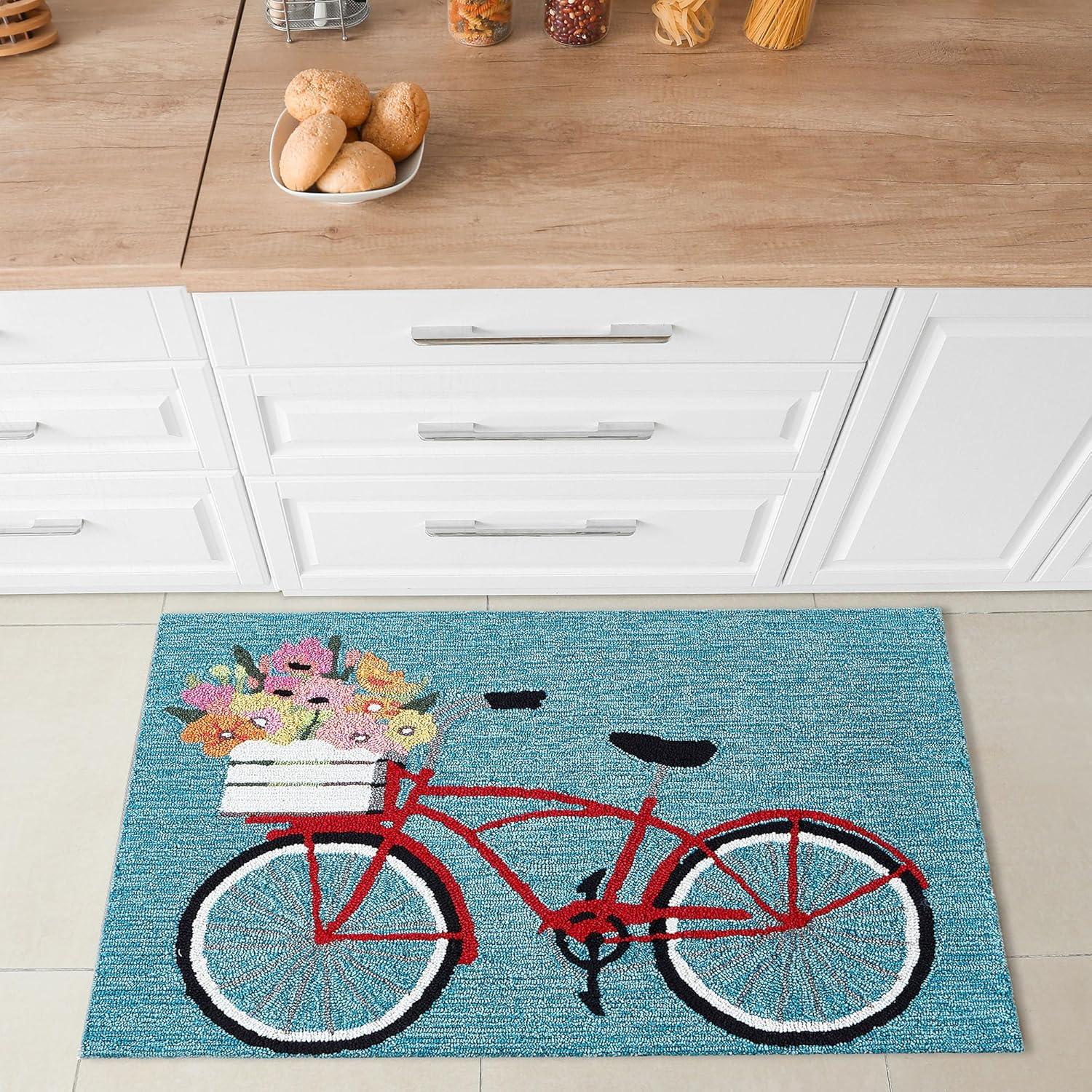 Liora Manne Frontporch Birds Indoor/Outdoor Rug Neutral 2'6" x 4'