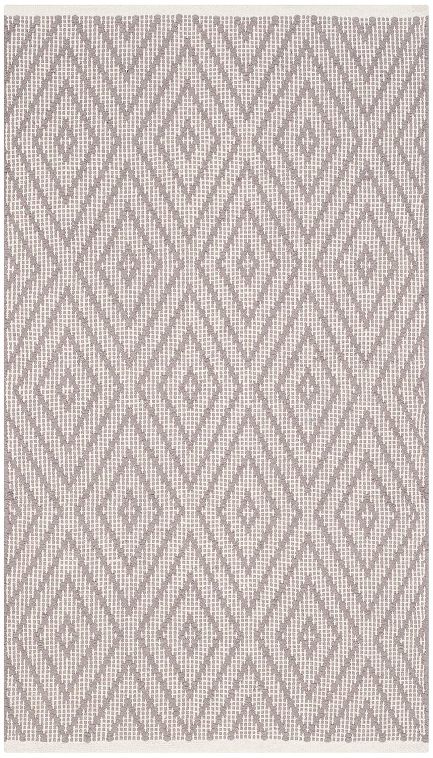 Montauk MTK811 Hand Woven Indoor Accent Rug - Grey/Ivory - 2'3"x3'9" - Safavieh.
