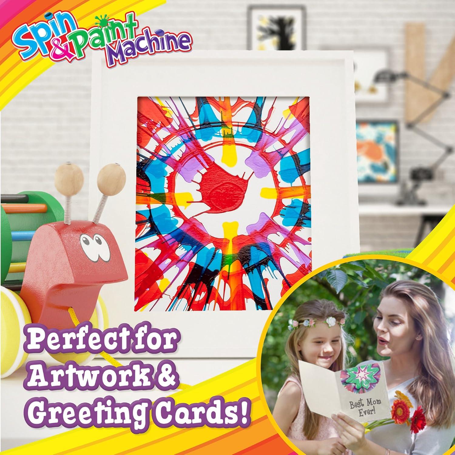 Creative Kids Spin & Paint Art Kit | Kids & Adults, 6+