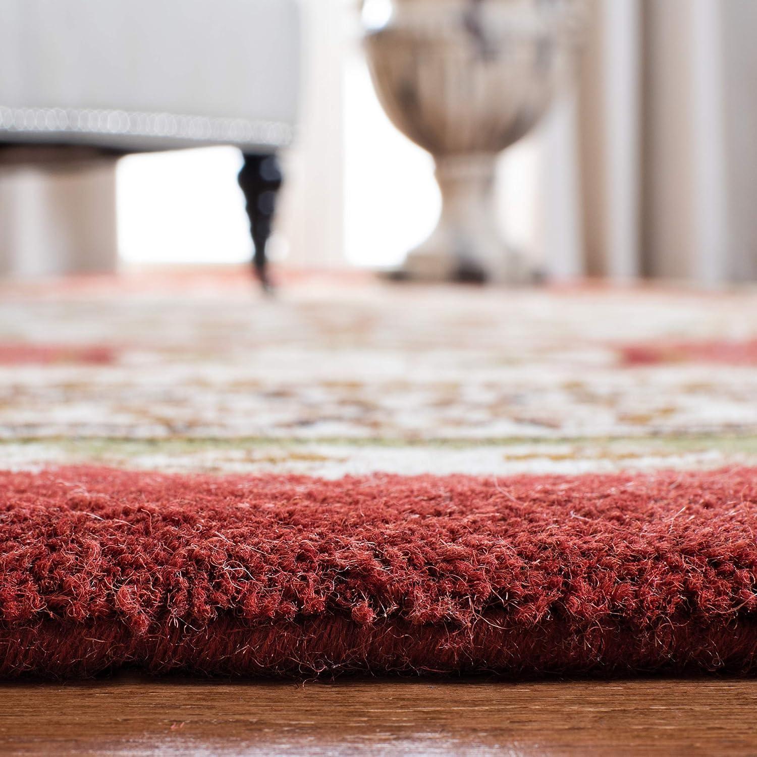 SAFAVIEH Classic Flanagan Oriental Wool Area Rug, Burgundy, 2'3" x 4'