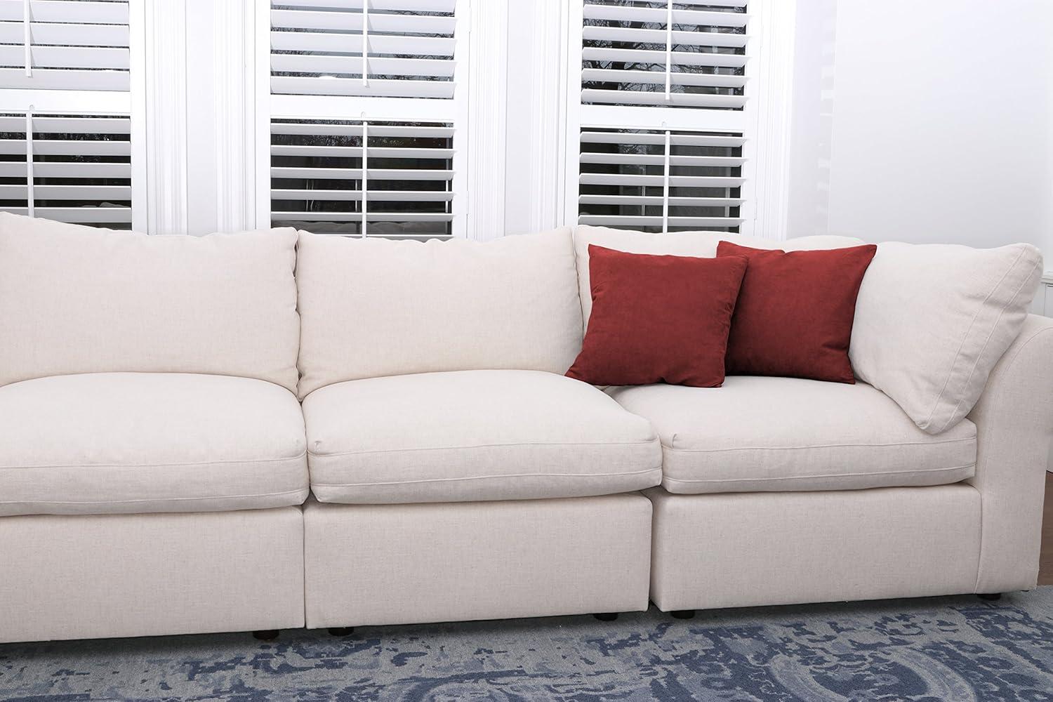 Deluxe Comfort Microsuede Throw Pillow (Set of 2)