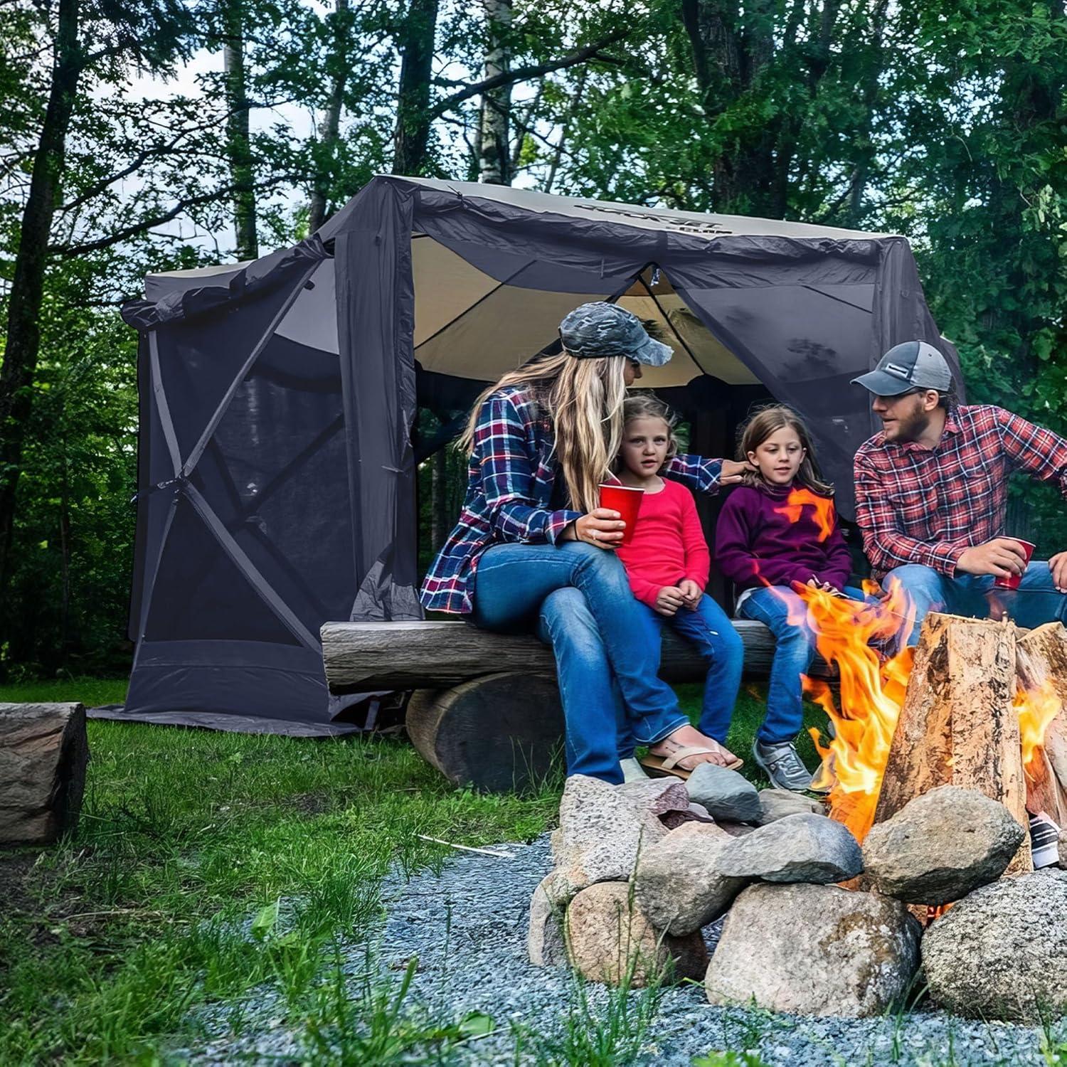 Clam CLAM Quick-Set Pavilion Portable Outdoor Canopy Shelter