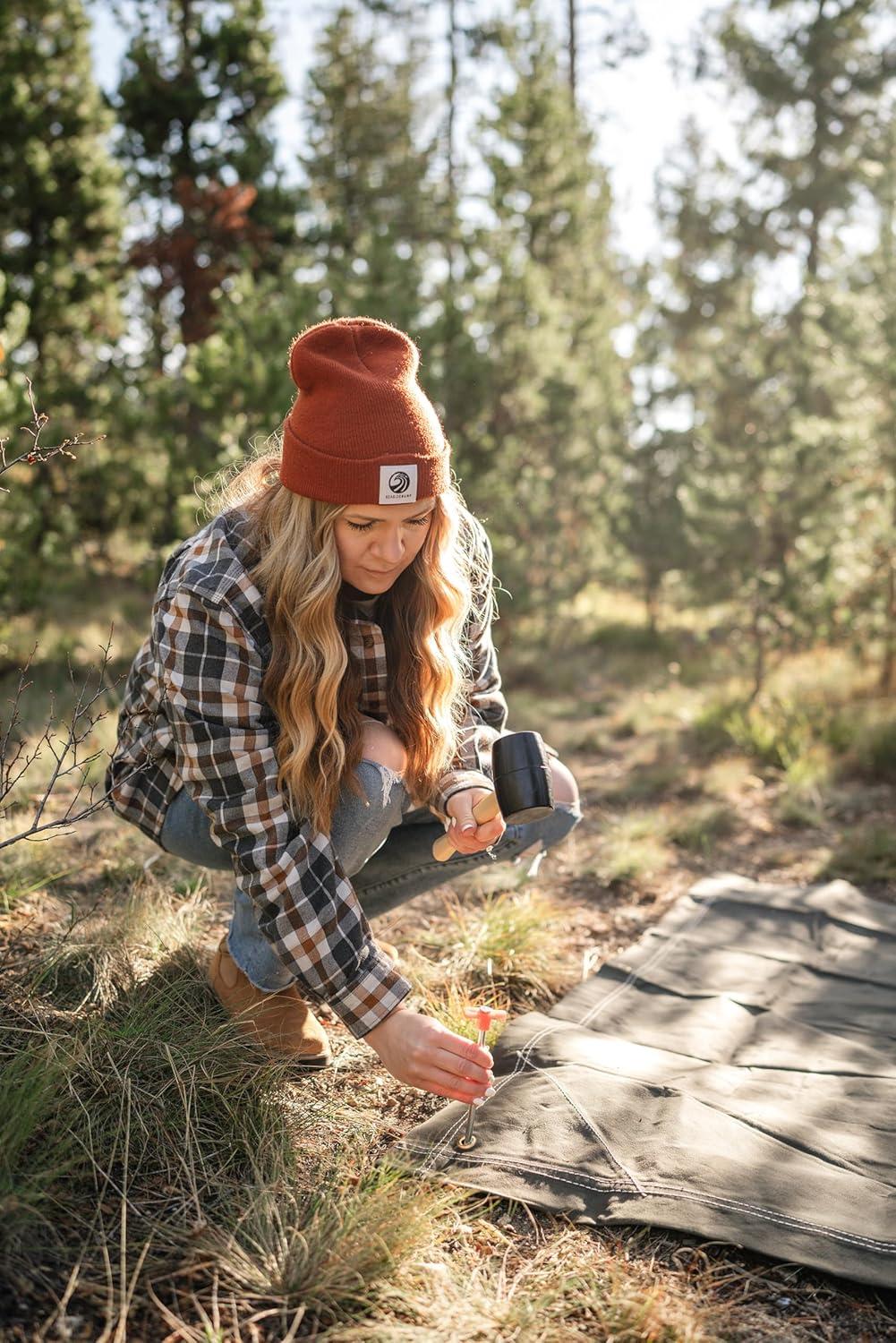 Stansport Heavy-Duty Canvas Tarp 8' x 10' | Wayfair