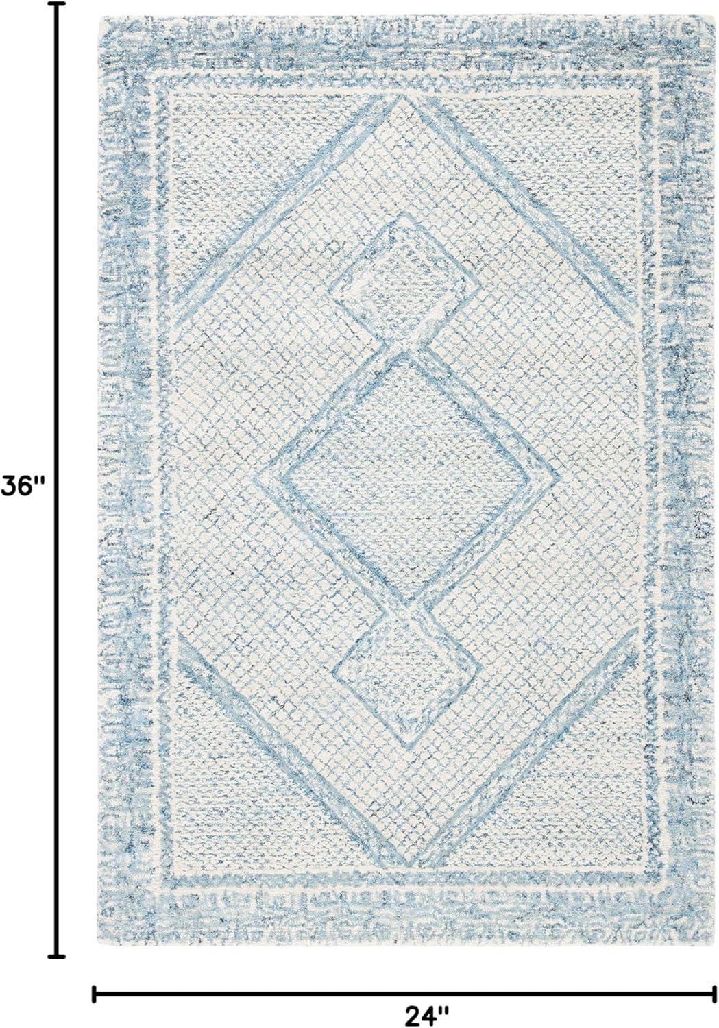 Abstract ABT345 Hand Tufted Area Rug  - Safavieh