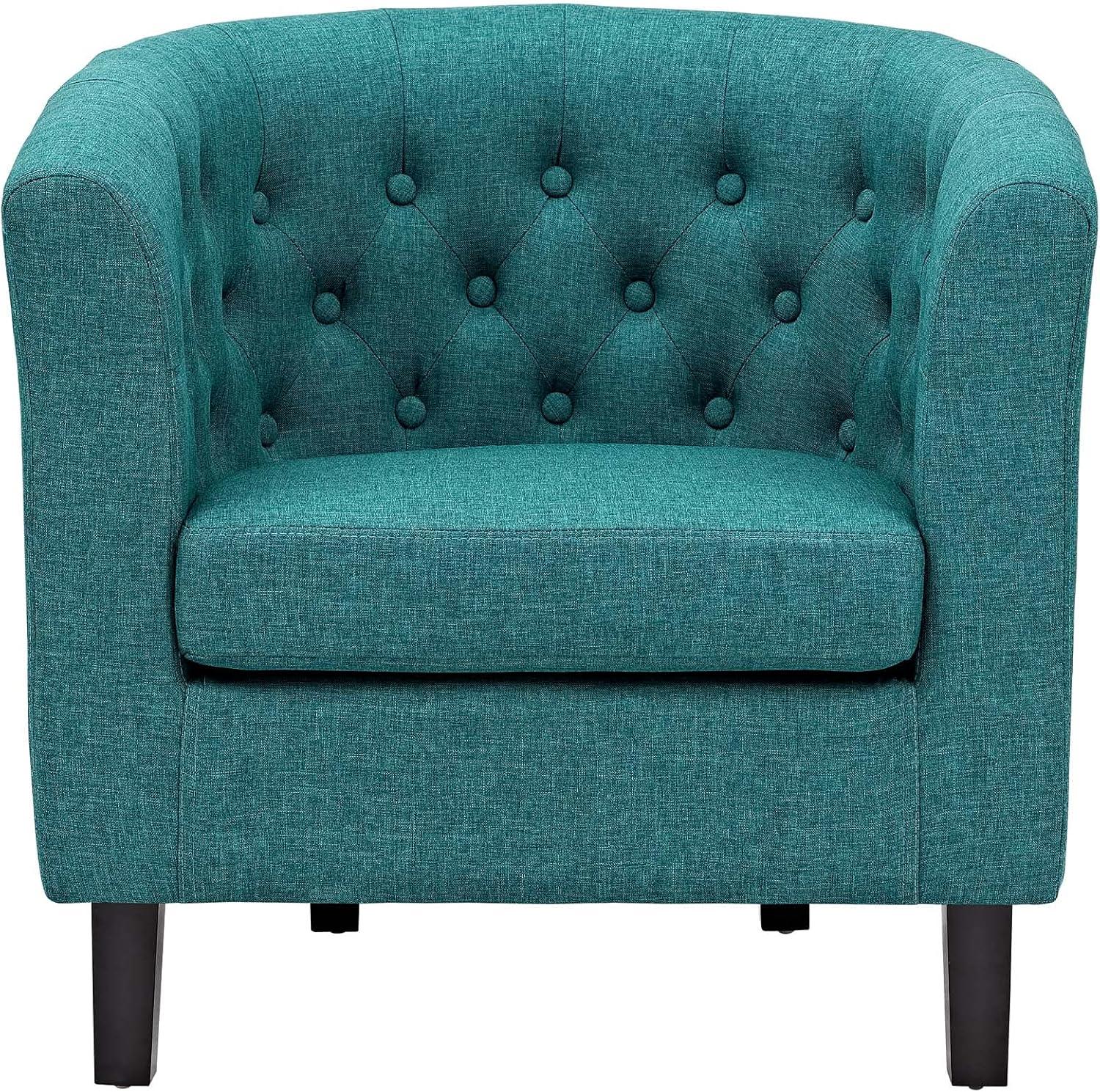 Modern Contemporary Urban Design Living Lounge Room Armchair, Blue, Fabric