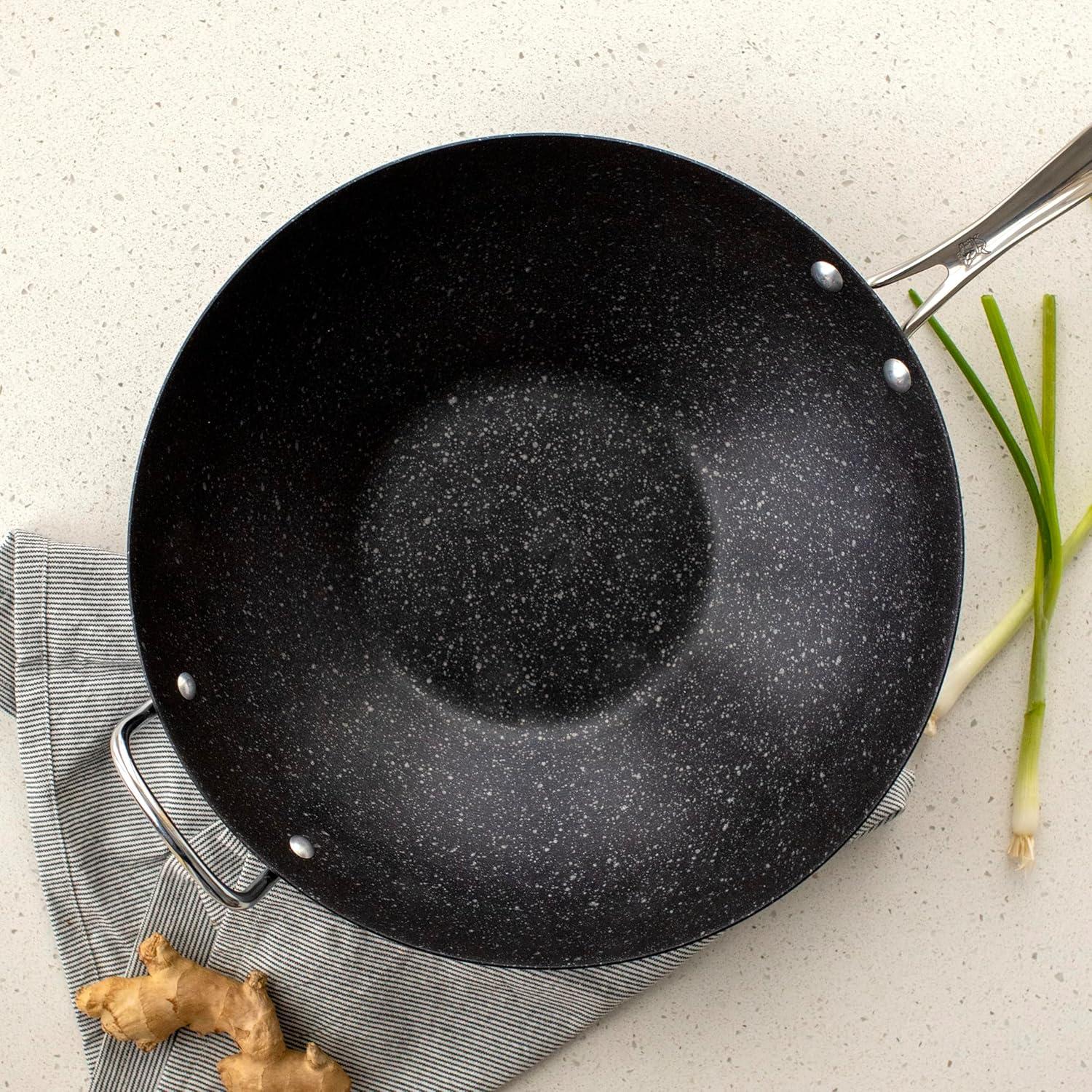 Nordic Ware ® Basalt 14" Spun Wok